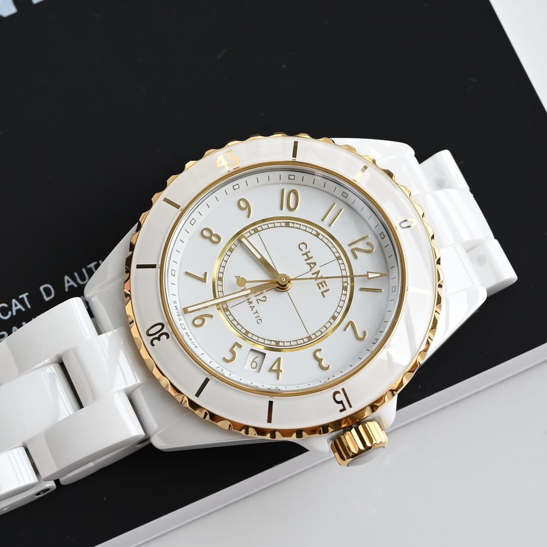 Chanel J12 Watch TOP Caliber 12.1- White Ceramic