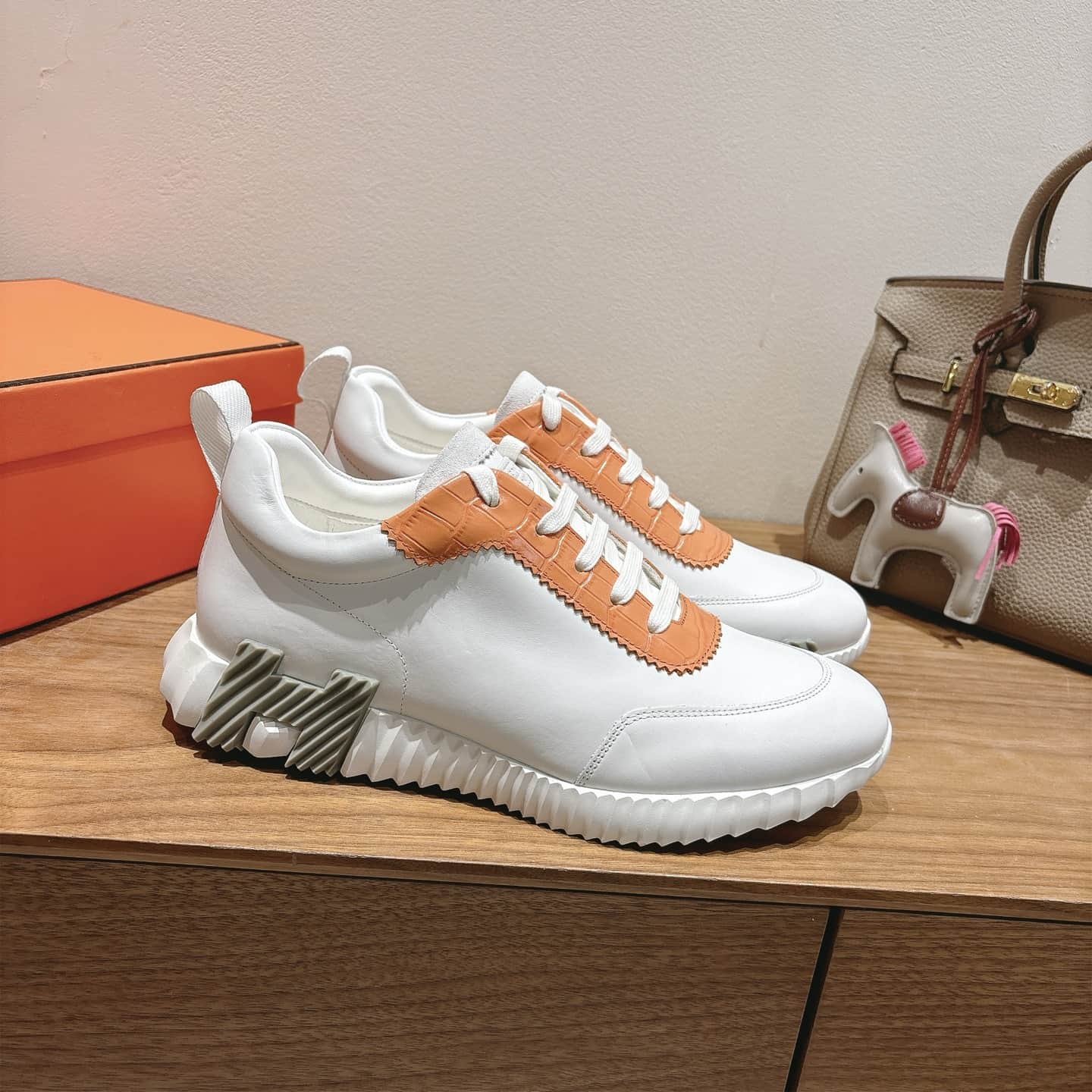 Hermes Bouncing Sneaker Shoes Men Women