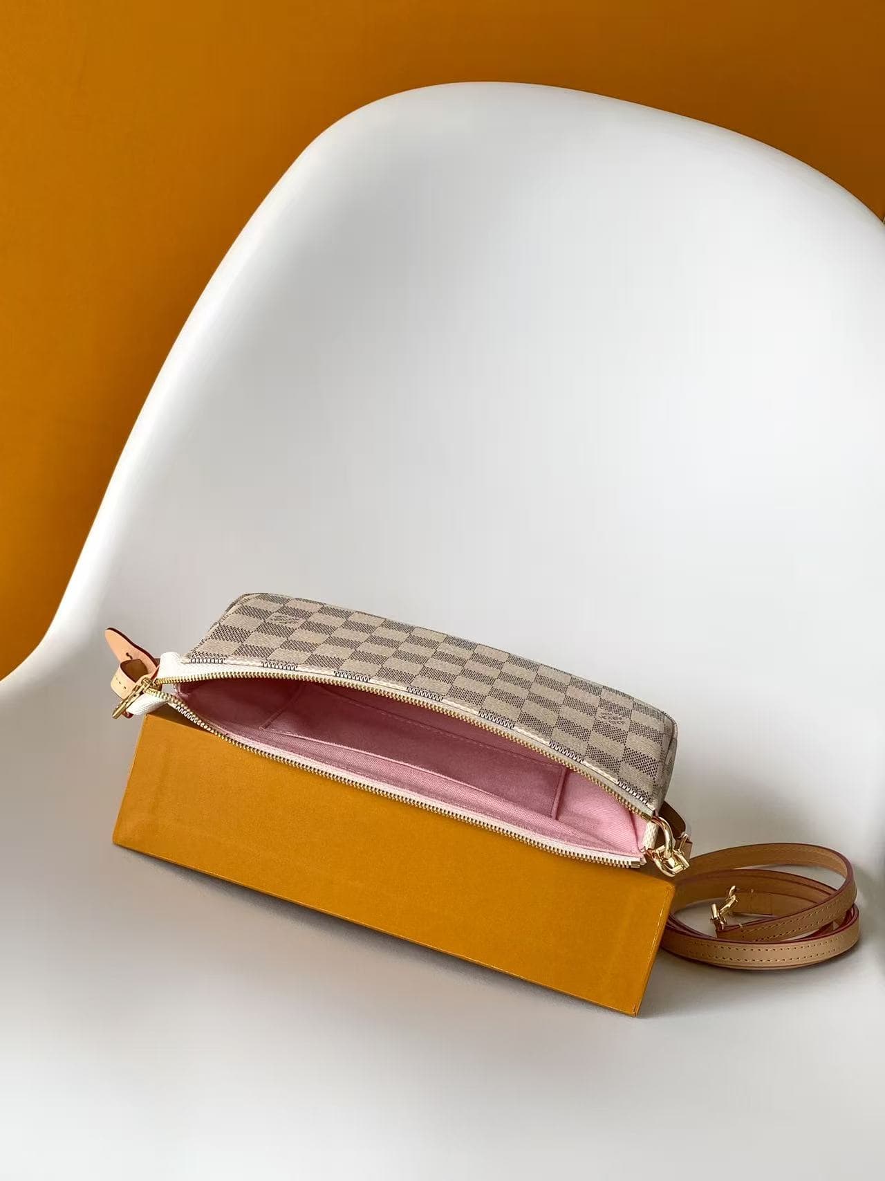 Louis Vuitton Pochette Accessoires Damier Azur coated canvas N40915 High