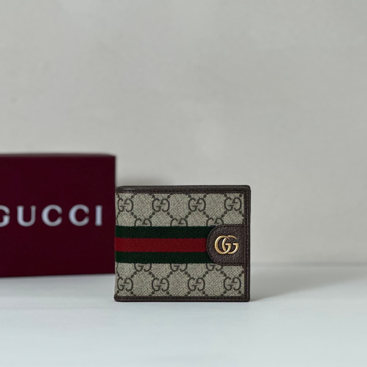 Gucci Ophidia coin wallet Coffee 834792 High