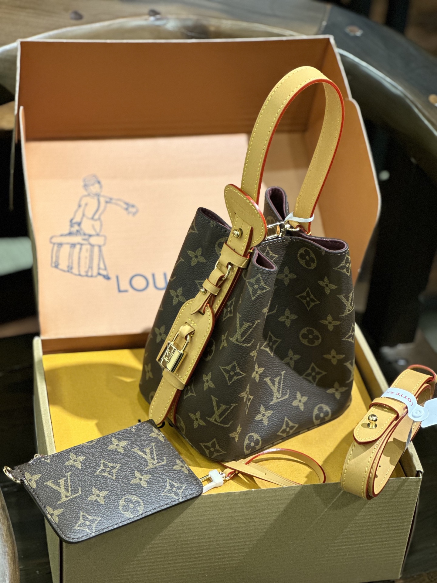 Louis Vuitton All In BB Monogram coated canvas M12925 High