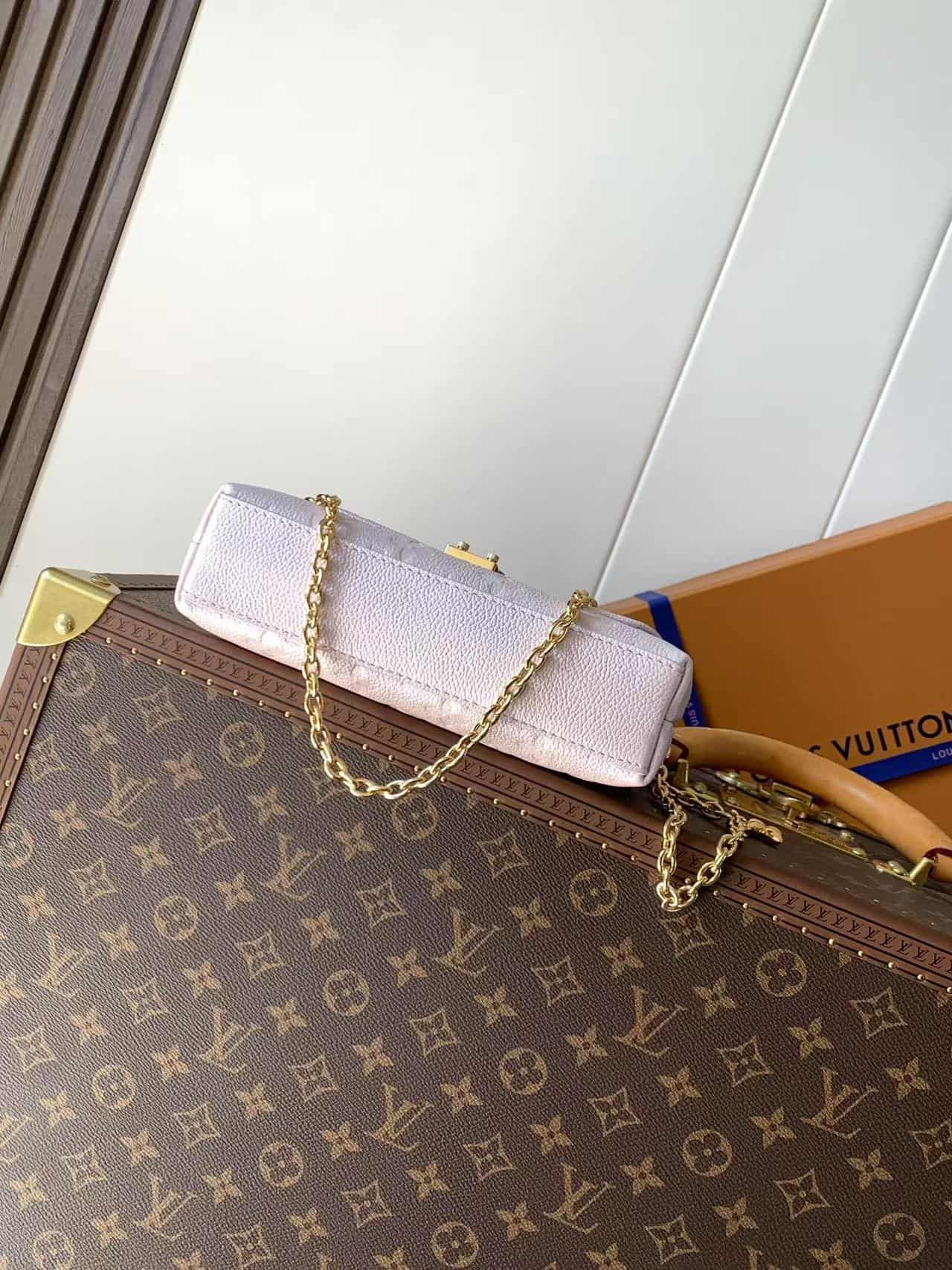 Louis Vuitton Nano Madeleine Cowhide leather M29448 Confetti Pink High