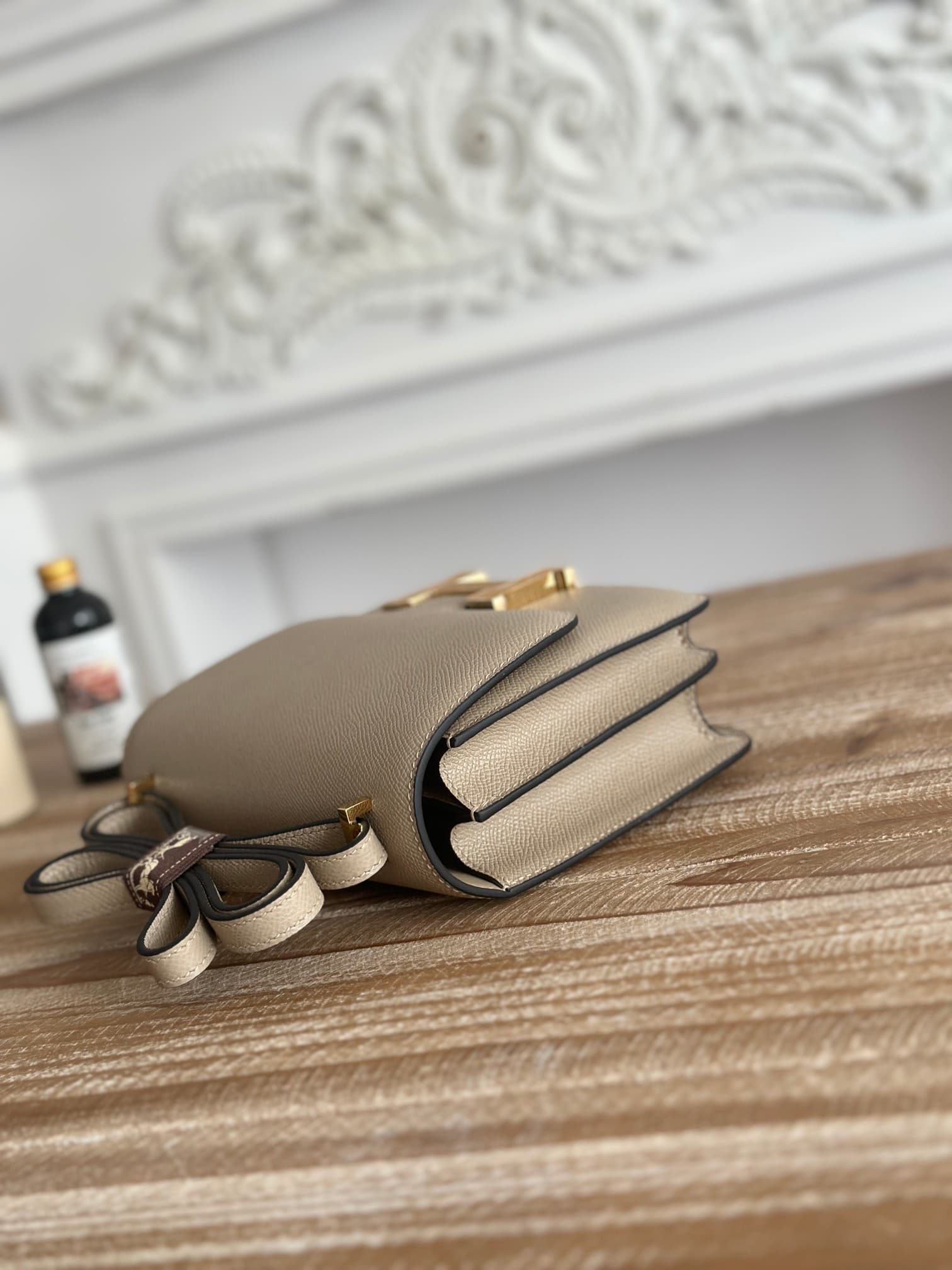 Hermes Mini Constance 18cm Epsom Bag WAX Trench High