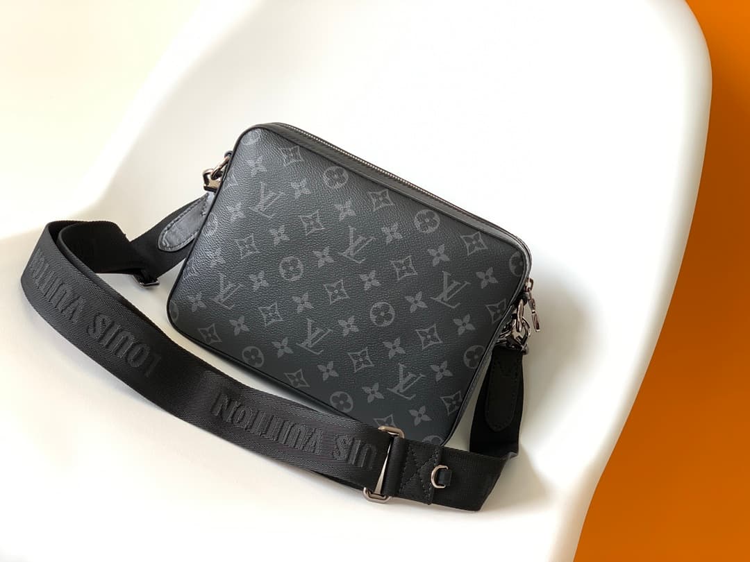 Louis Vuitton Trio Messenger Monogram Eclipse coated canvas M69443 High