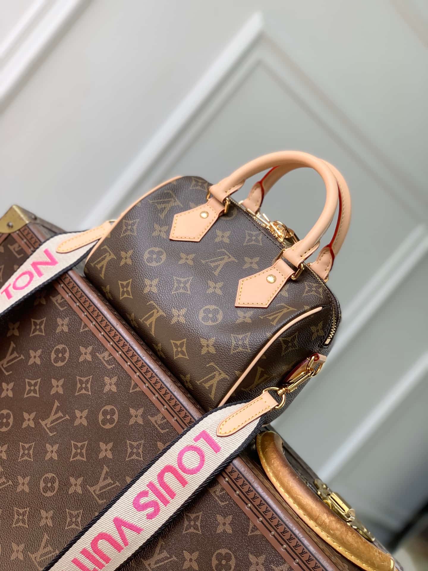 Louis Vuitton Speedy Bandoulière 20 Monogram coated canvas M13039 High
