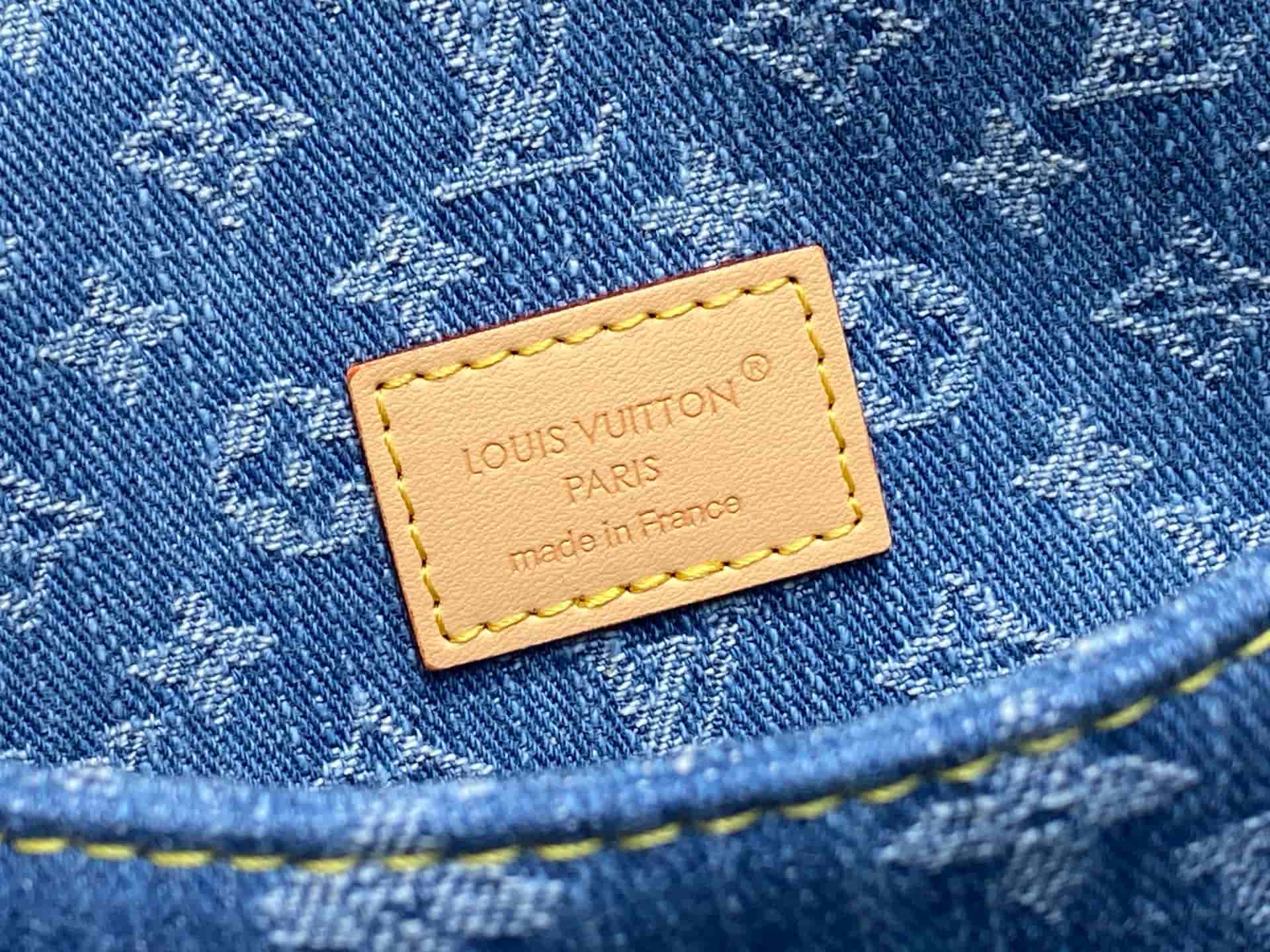 Louis Vuitton Nano Diane M27700 Blue Denim High