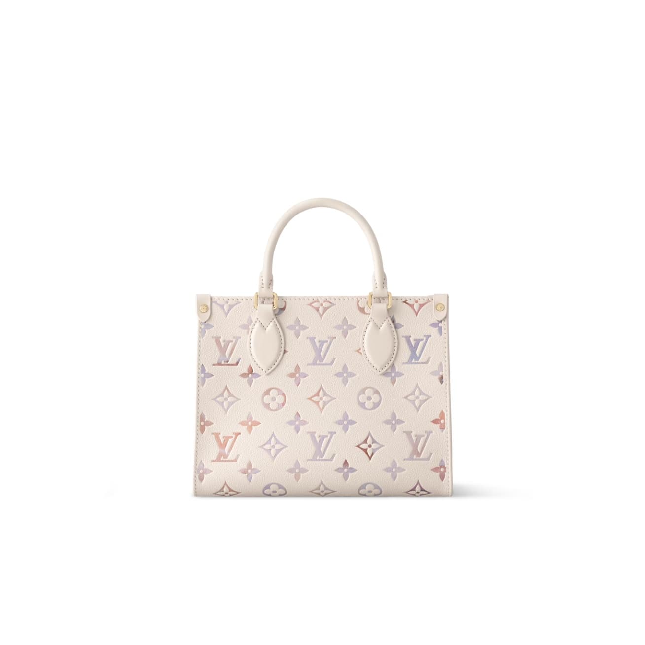 Louis Vuitton OnTheGo PM Embossed grained cowhide leather M25770 Dream Cream TOP