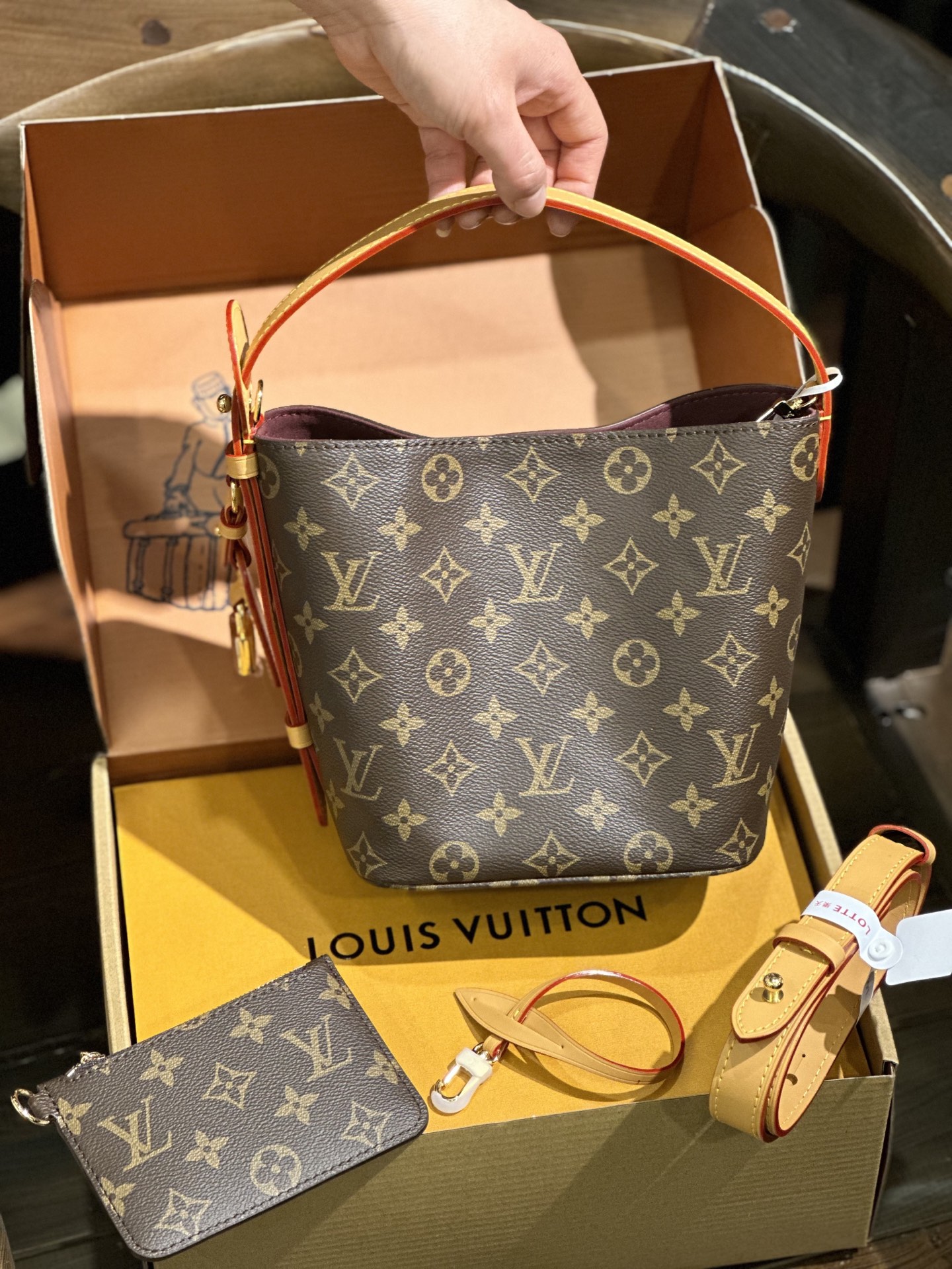 Louis Vuitton All In BB Monogram coated canvas M12925 High