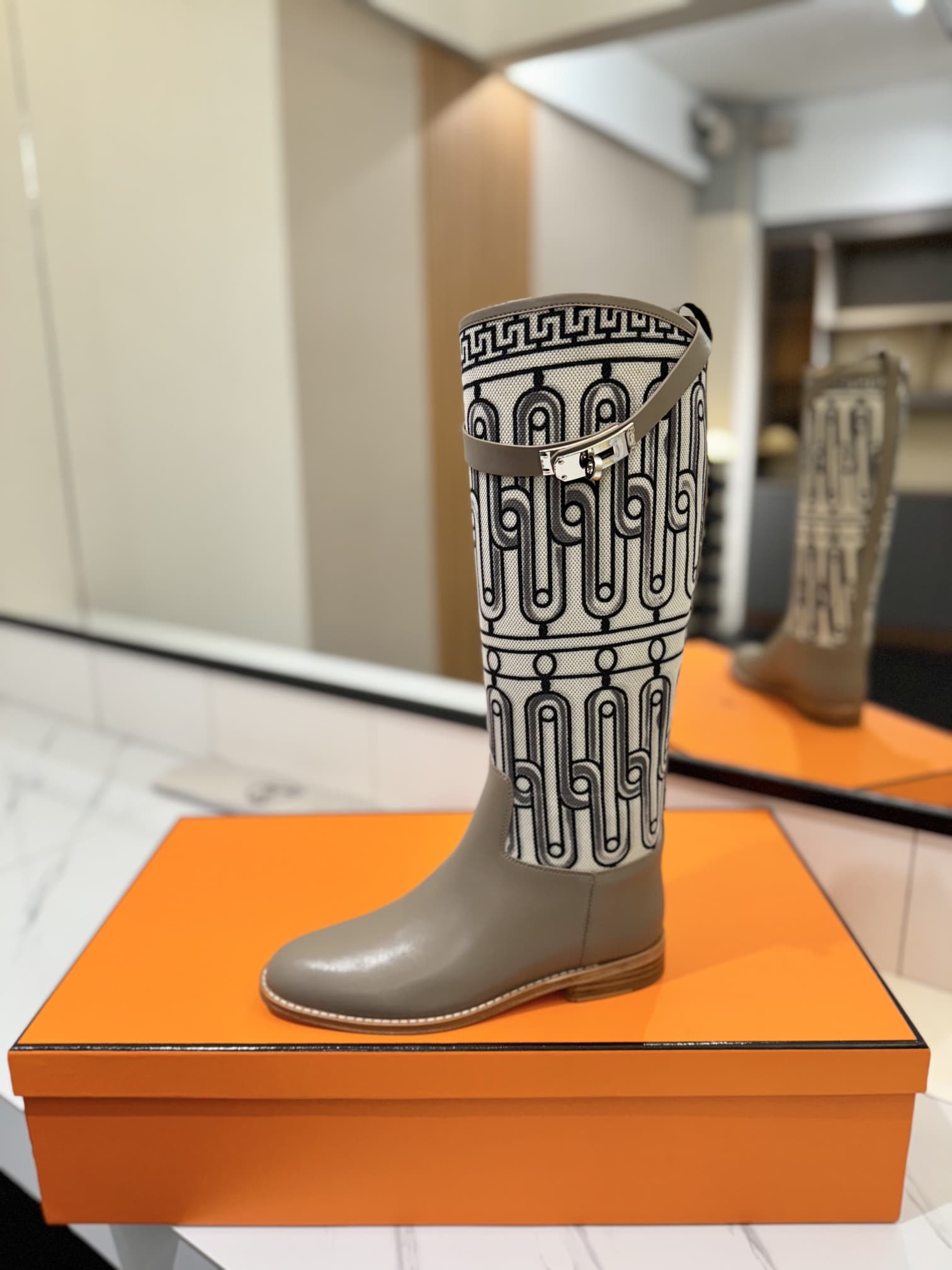 Hermes Jumping Boots Shoes Women