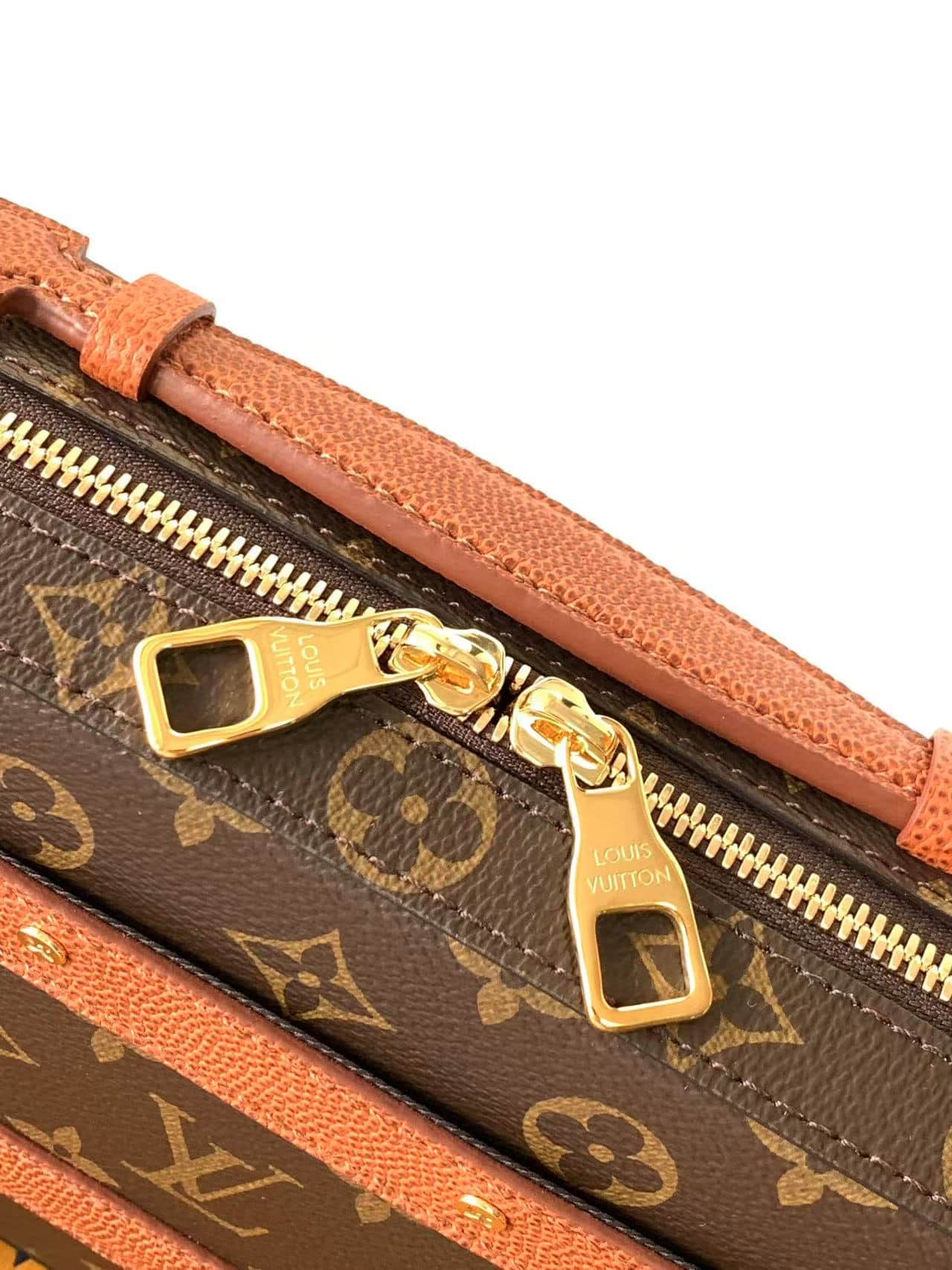 Louis Vuitton LVXNBA HANDLE TRUNK Monogram coated canvas M45785 High