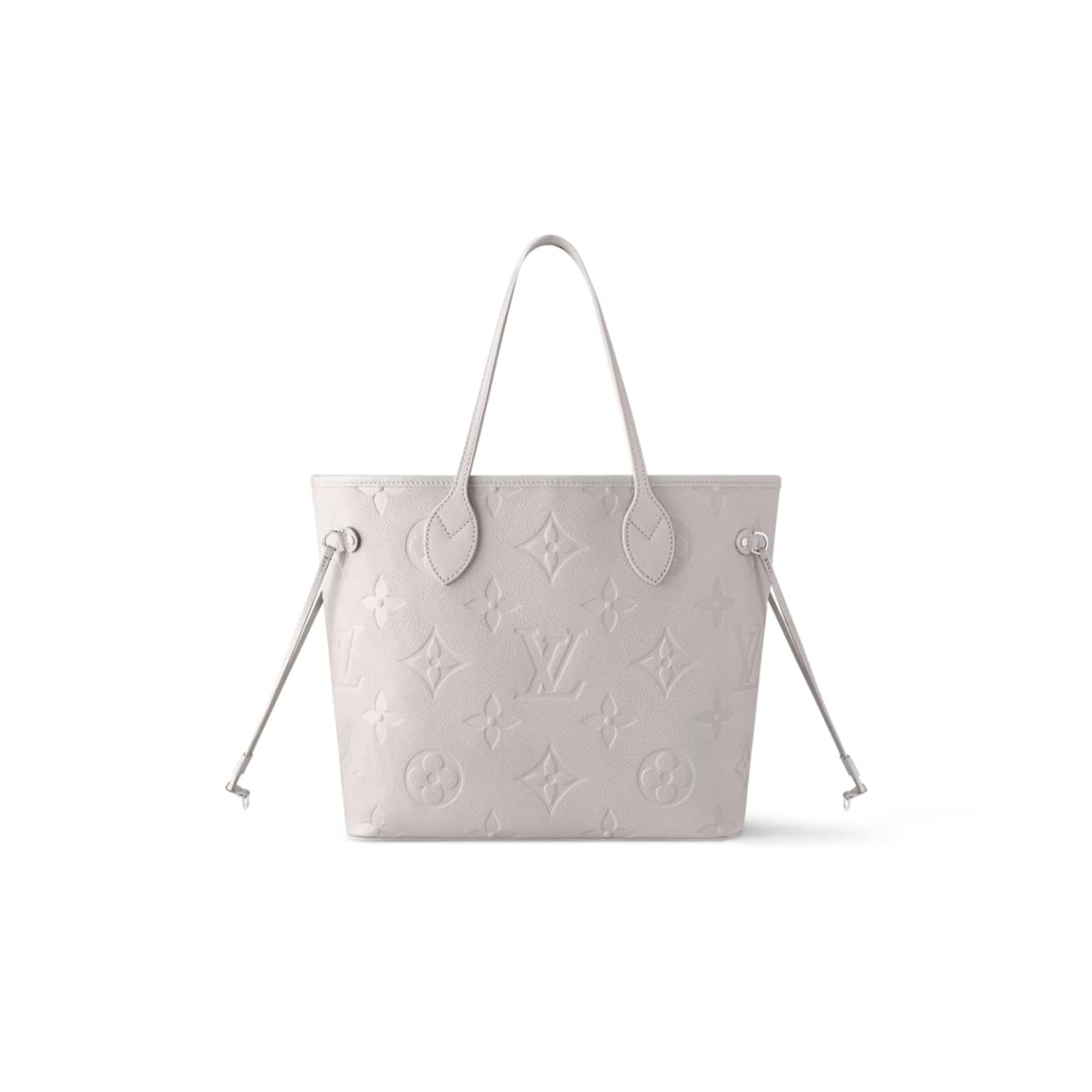 Louis Vuitton Neverfull MM Monogram Empreinte Leather M13758 Brume Gray TOP