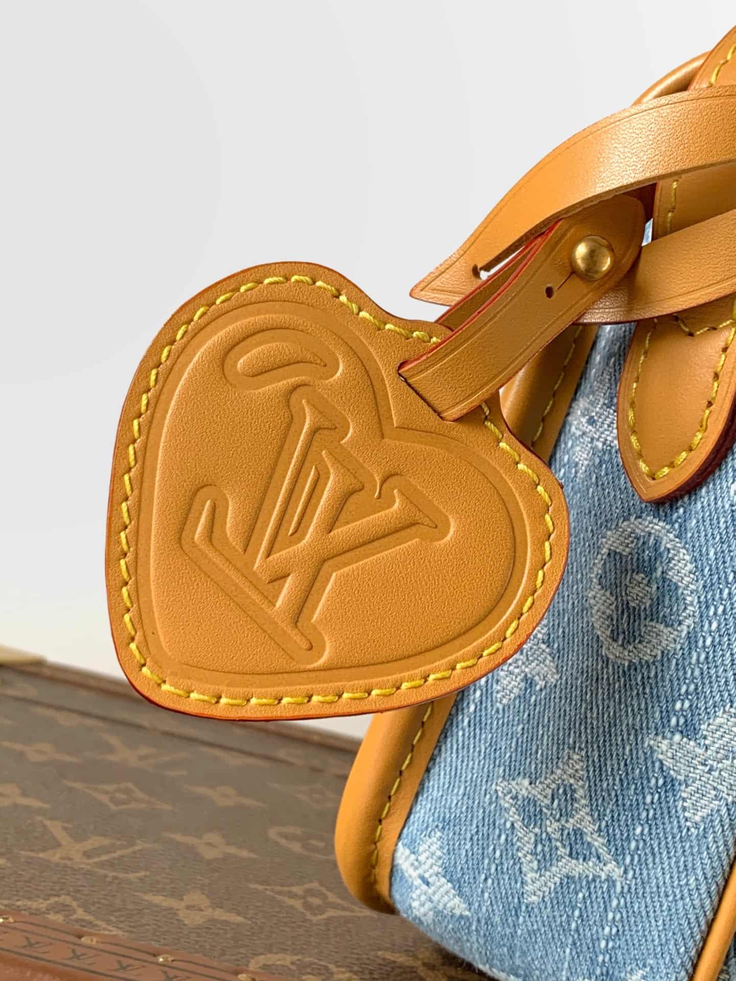 Louis Vuitton Nano Diane bag Monogram Denim Blue M2A647 High