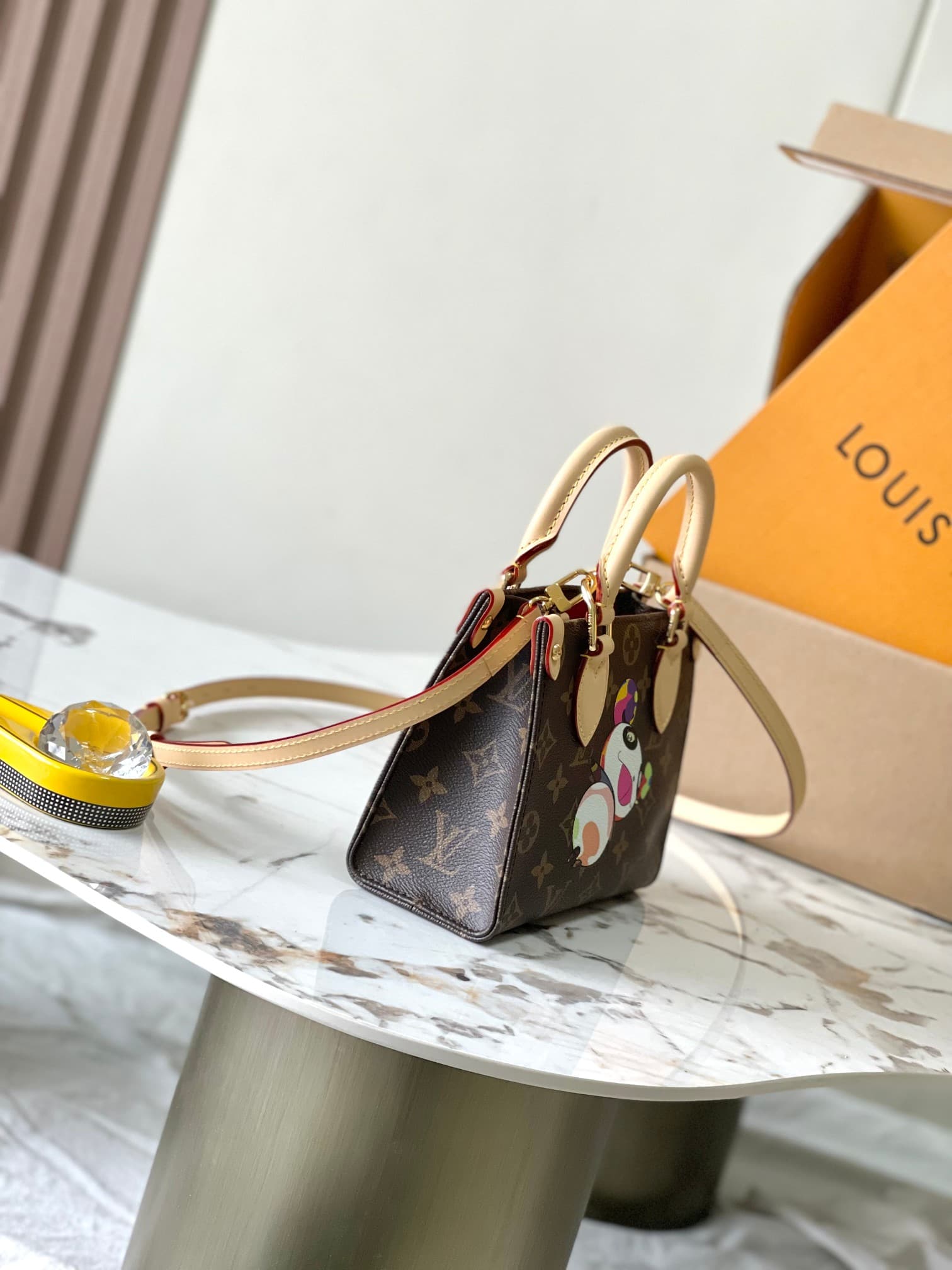 Louis Vuitton x Murakami OnTheGo BB Monogram coated canvas M13668 Top
