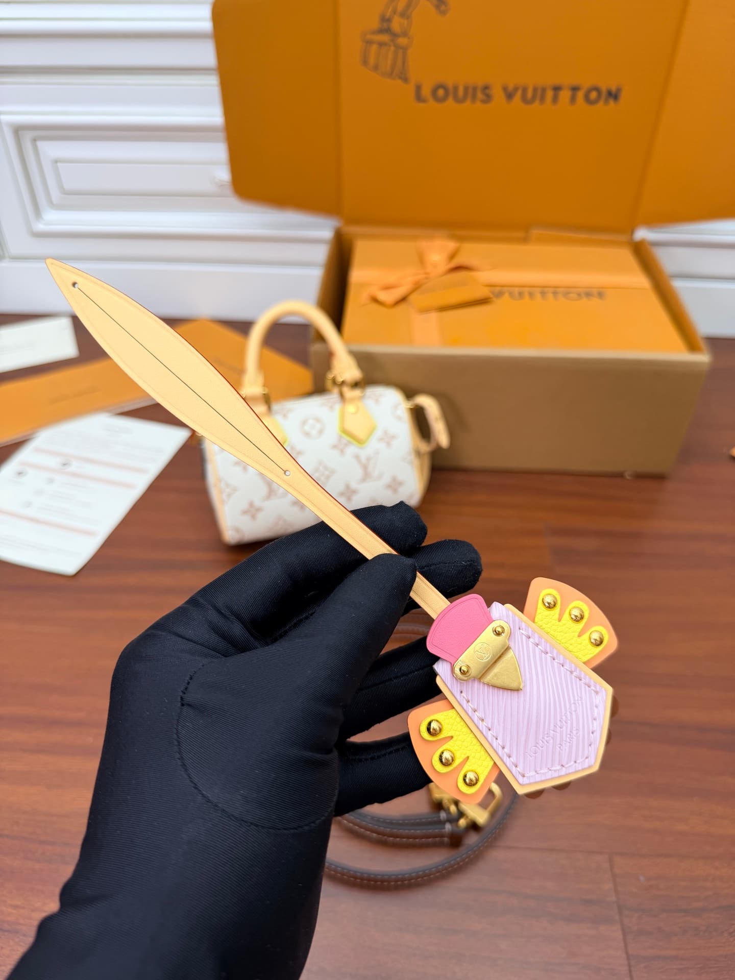 Louis Vuitton Nano Speedy Monogram Dune Coated canvas M29781 TOP