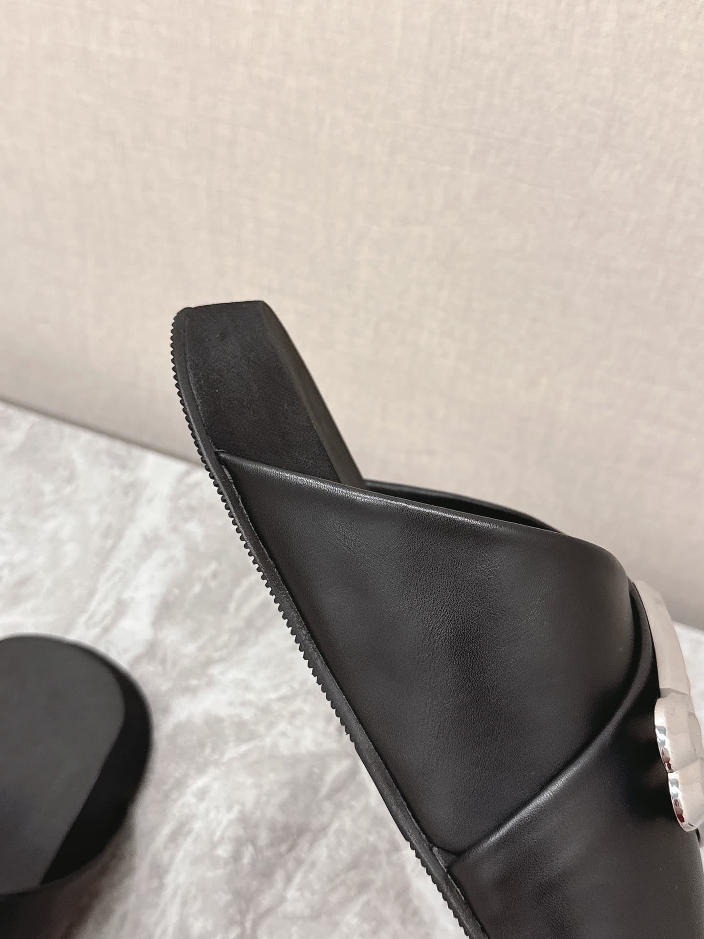 Balenciaga Sunset Flat BB Sandal Shoes Men Women