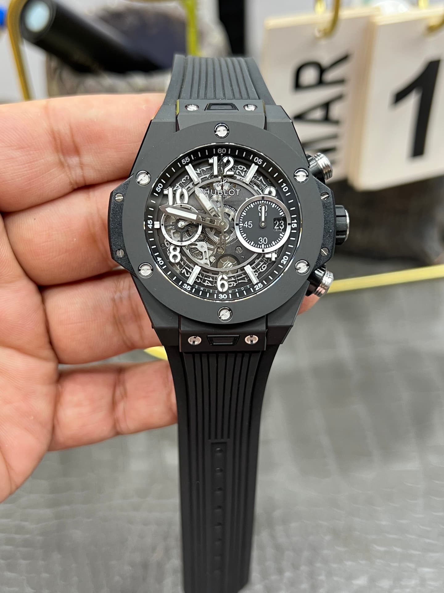 Hublot Big Bang Unico Black Magic Watch TOP