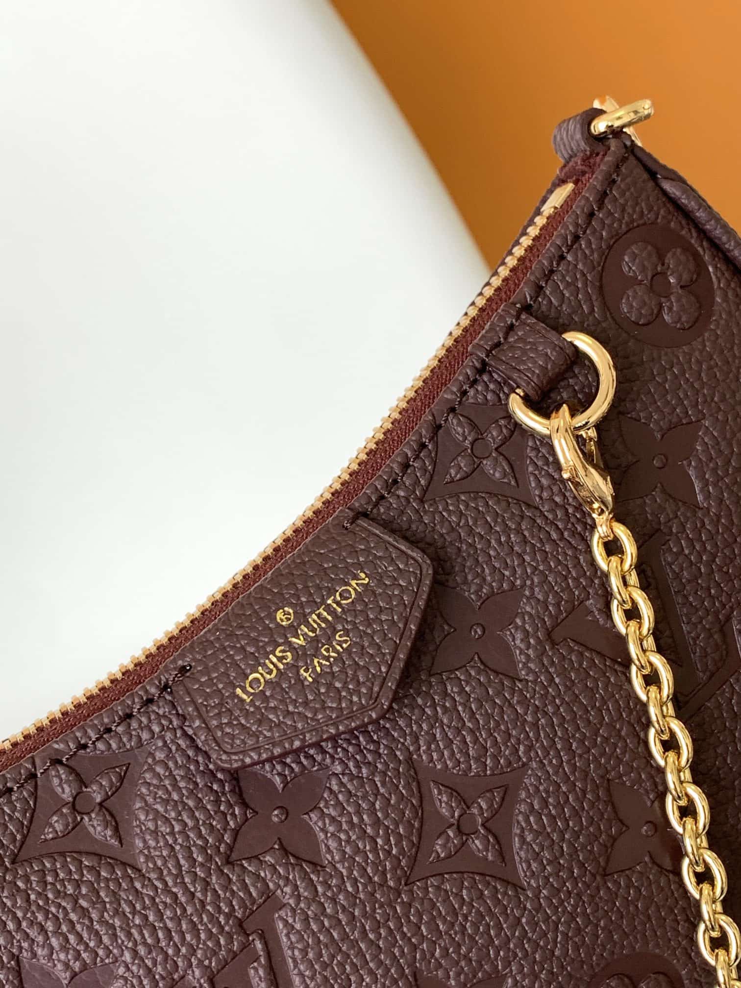 Louis Vuitton EASY POUCH ON STRAP Monogram Empreinte Leather M81862 High