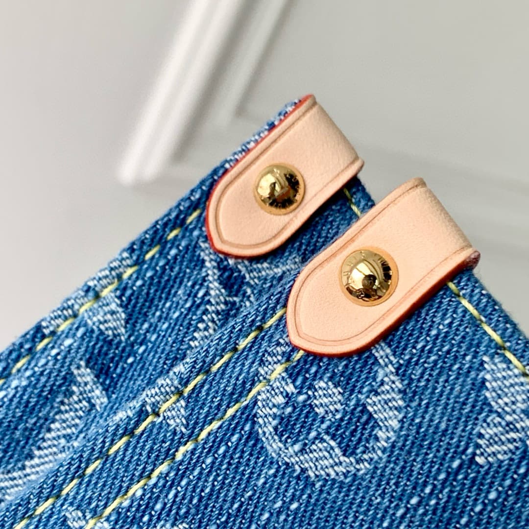 Louis Vuitton OnTheGo PM Denim Blue M14633 High