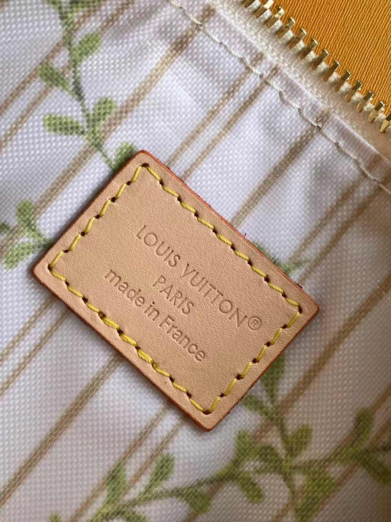 Louis Vuitton Nano Speedy LV Stamp Banana Coated canvas M29030 High