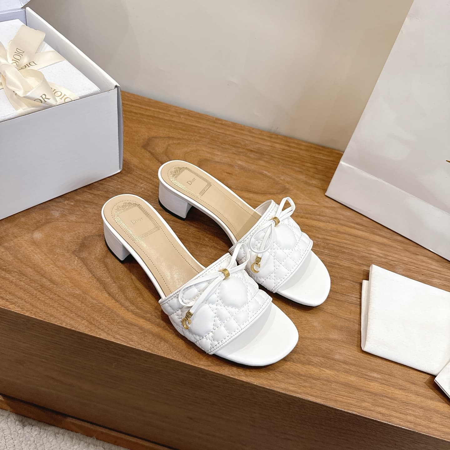 Dior Cannage slides Women