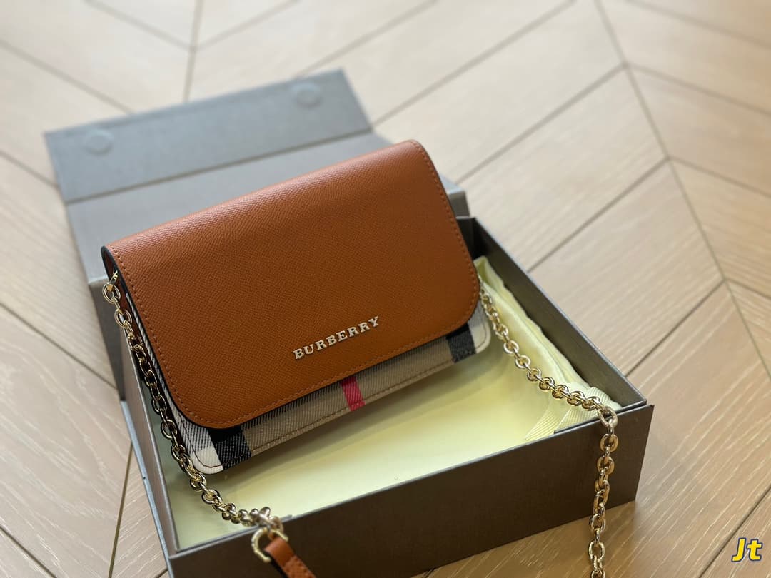 Burberry Hampshire House Check Crossbody Bag
