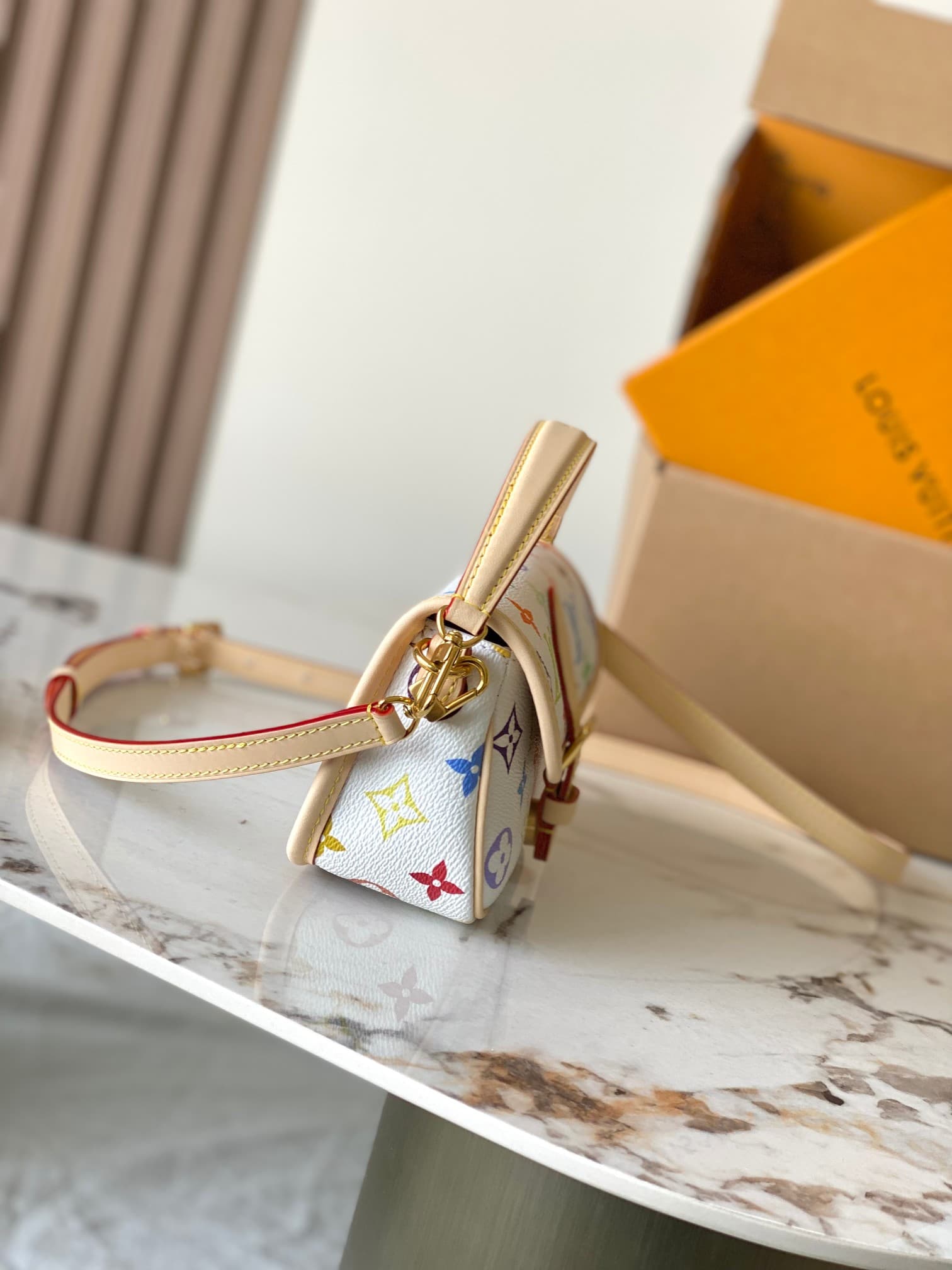 Louis Vuitton x Murakami Bolsa Diane Nano Canvas Monogram M14194 Top