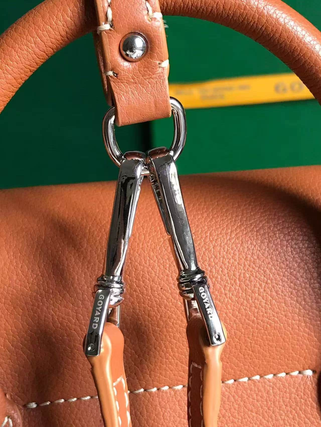 GOYARD ALPIN MINI BACKPACK BLACK&TAN HIGH