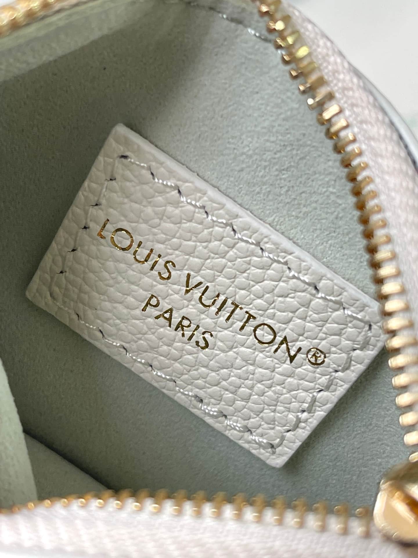 Louis Vuitton All In BB Milky White/Green Cowhide leather M27570 High