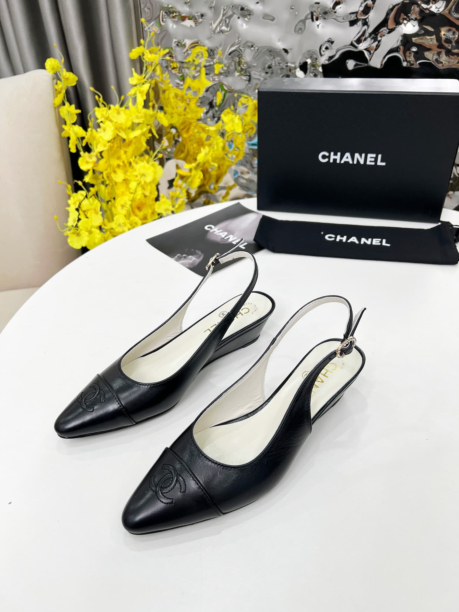 Chanel Slingback Shoes Women