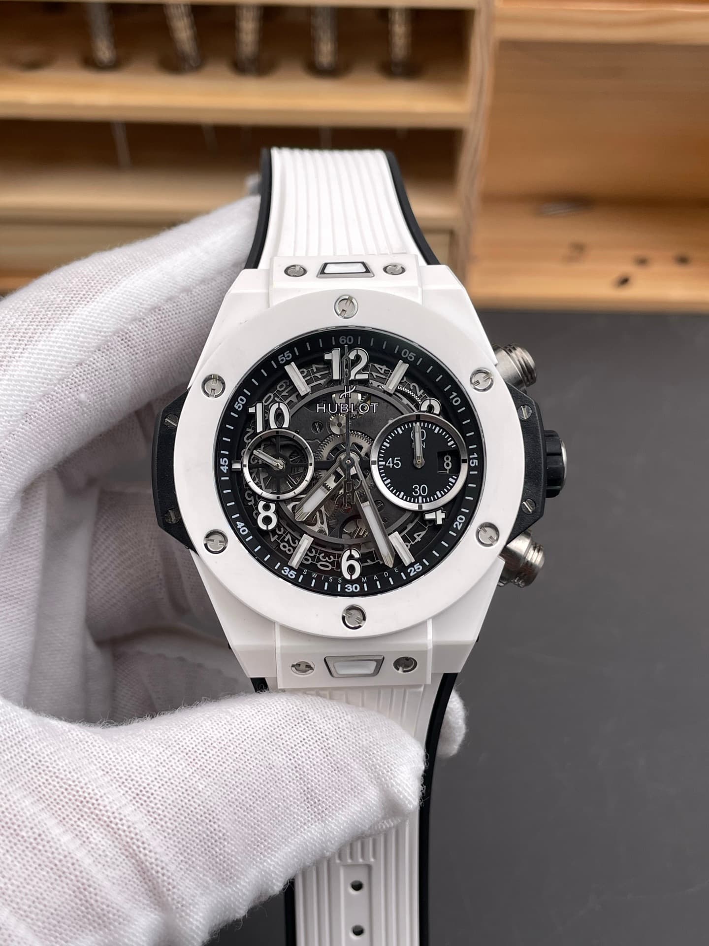 Hublot Big Bang Unico White Magic Watch TOP