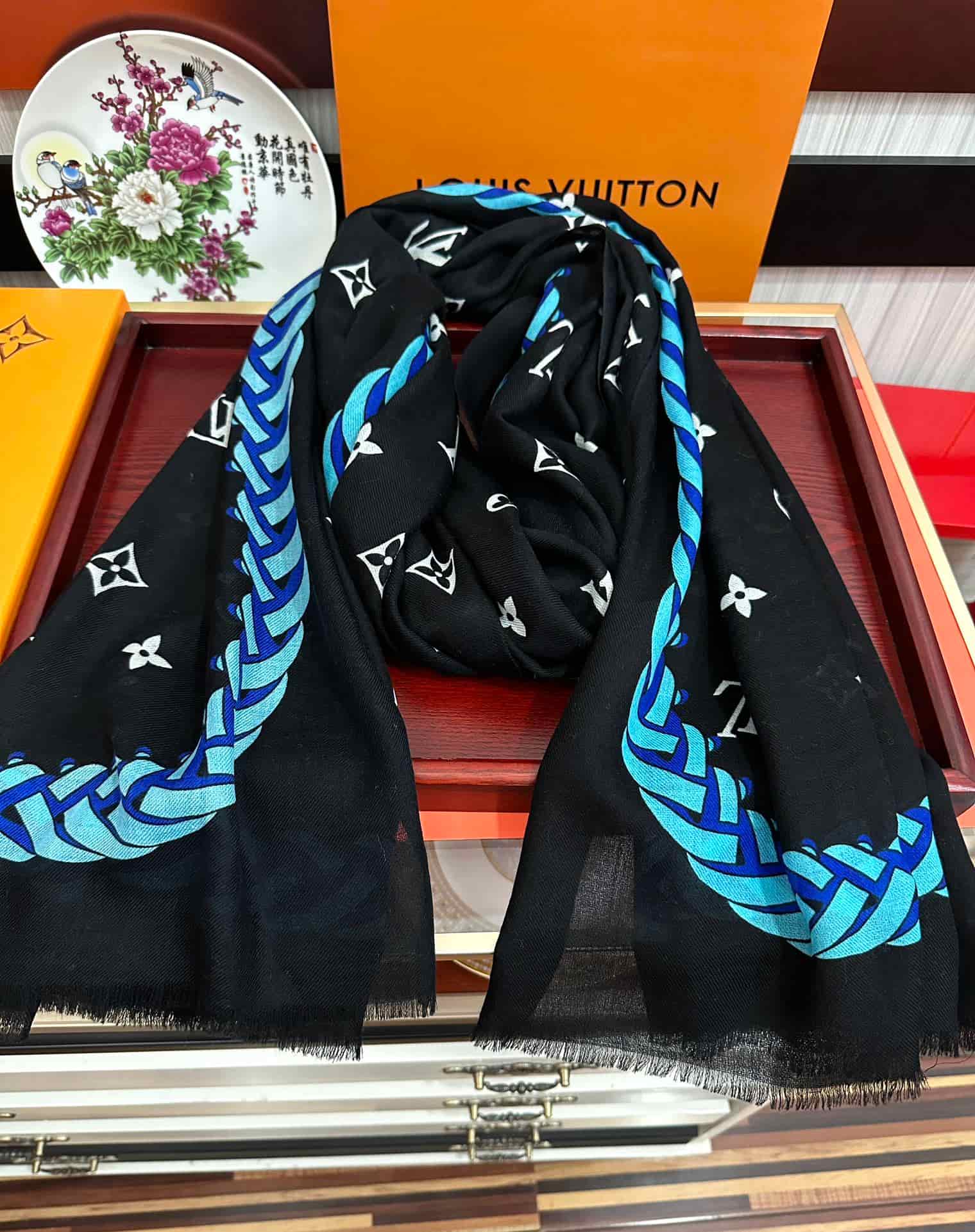 Louis Vuitton Monogram Shawl