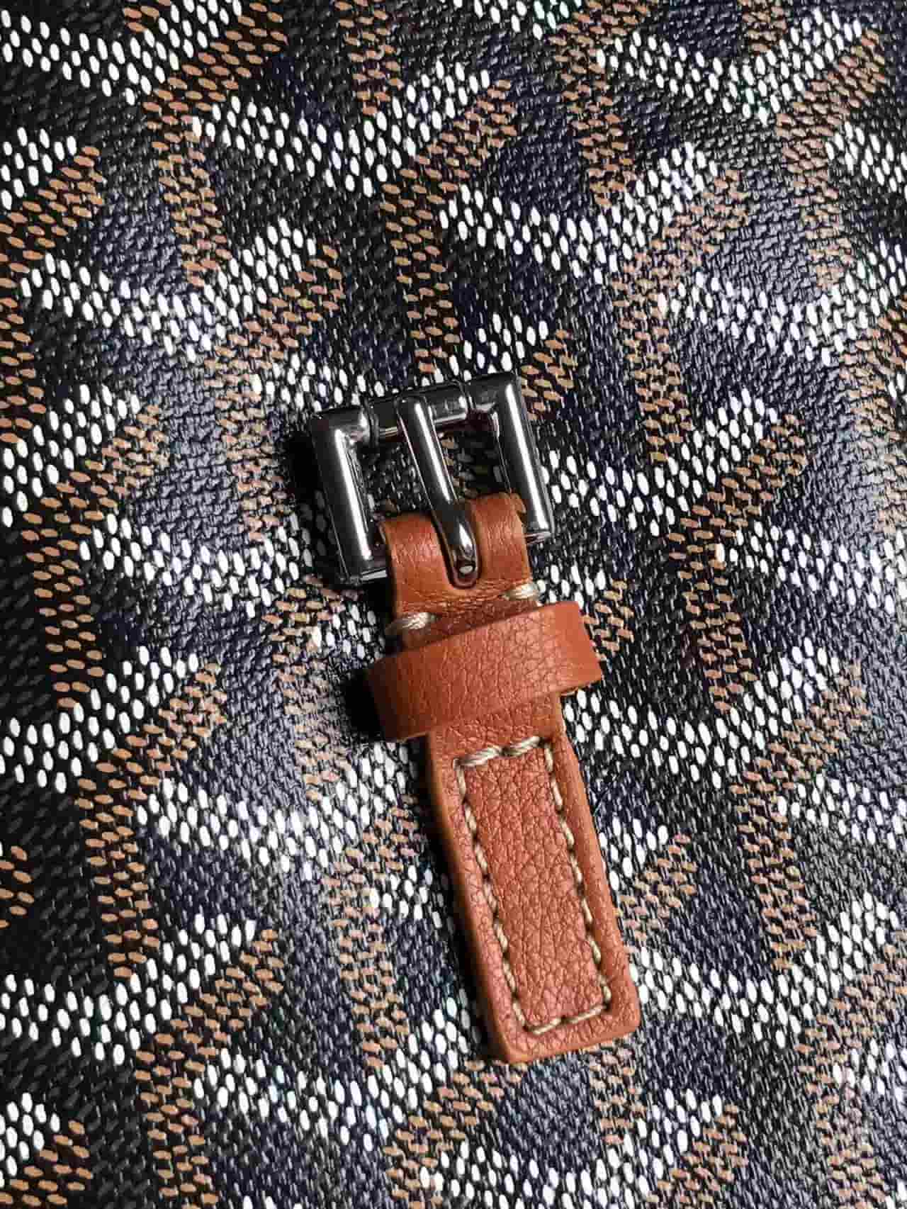 GOYARD ALPIN MINI BACKPACK BLACK&TAN HIGH