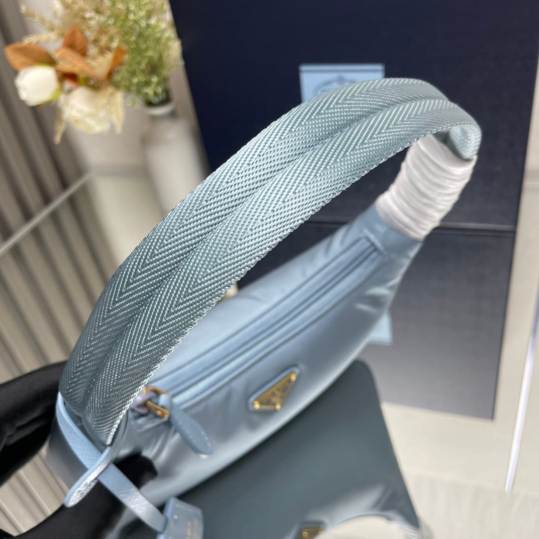 Prada Re-Nylon Re-Edition 2000 mini-bag Blue Recycled Polyamide 1NE515 High