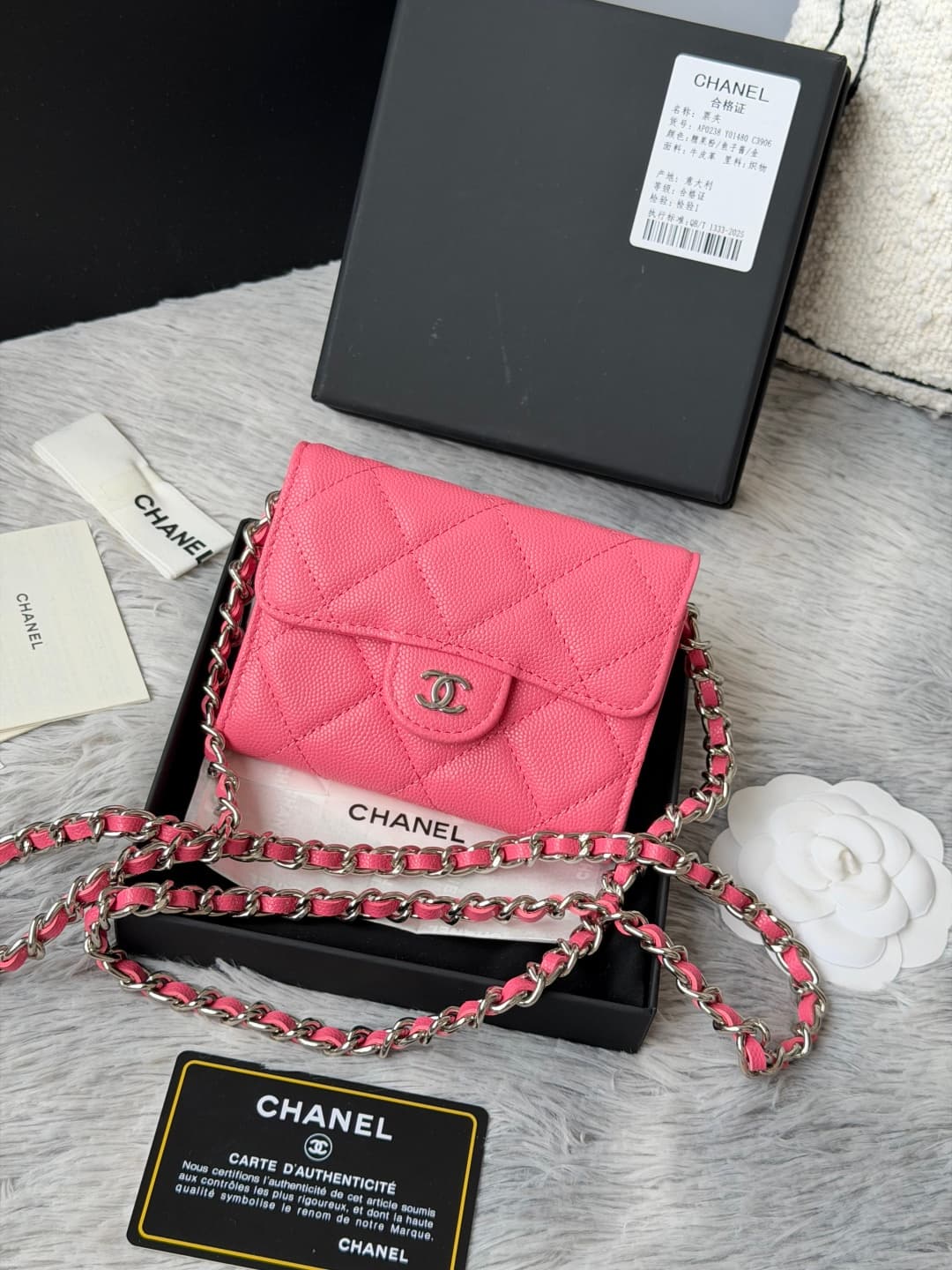Chanel Classic Flap Wallet AP0238 A