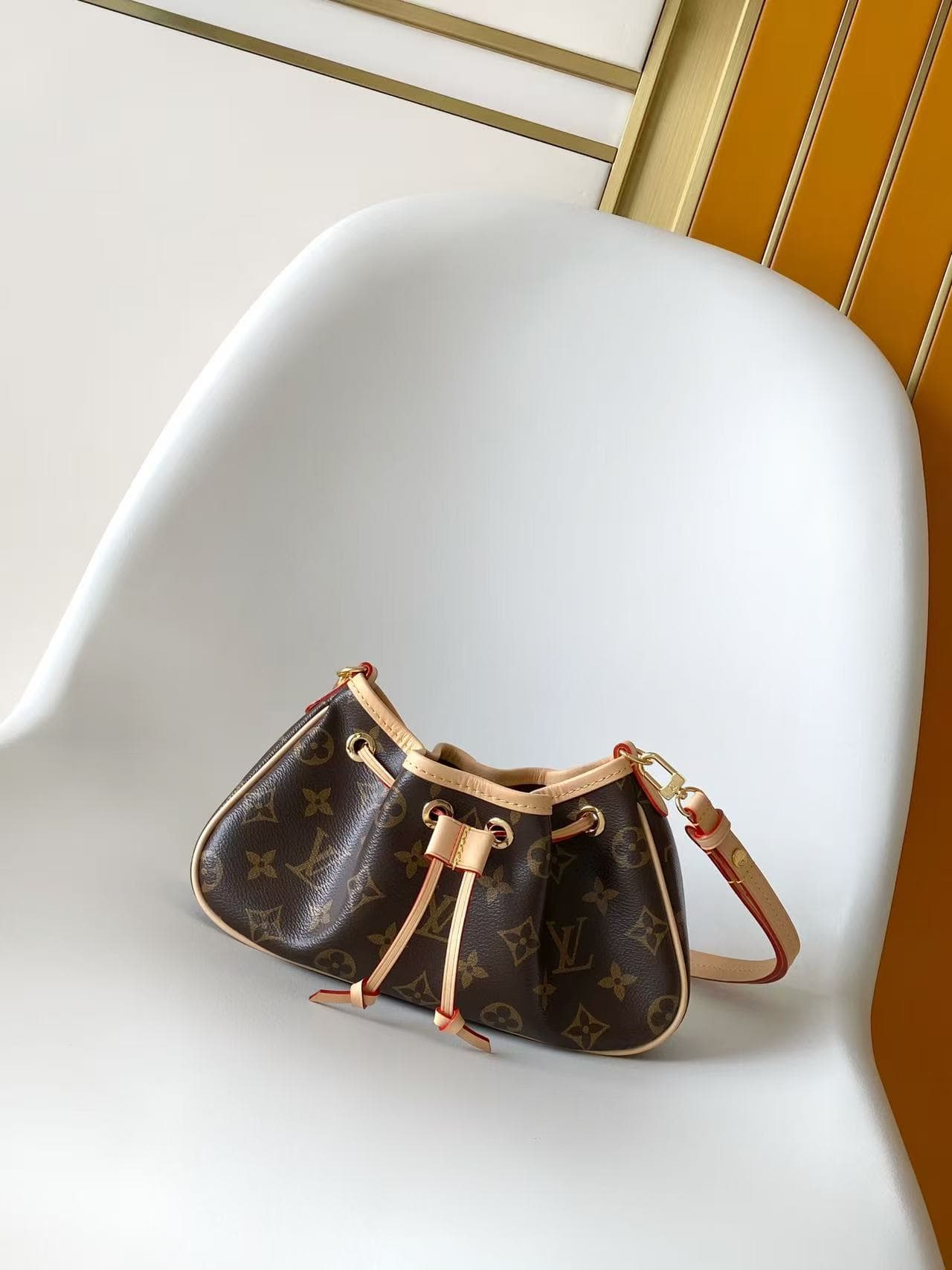 Louis Vuitton Nano Frivole Monogram Canvas M29537 High