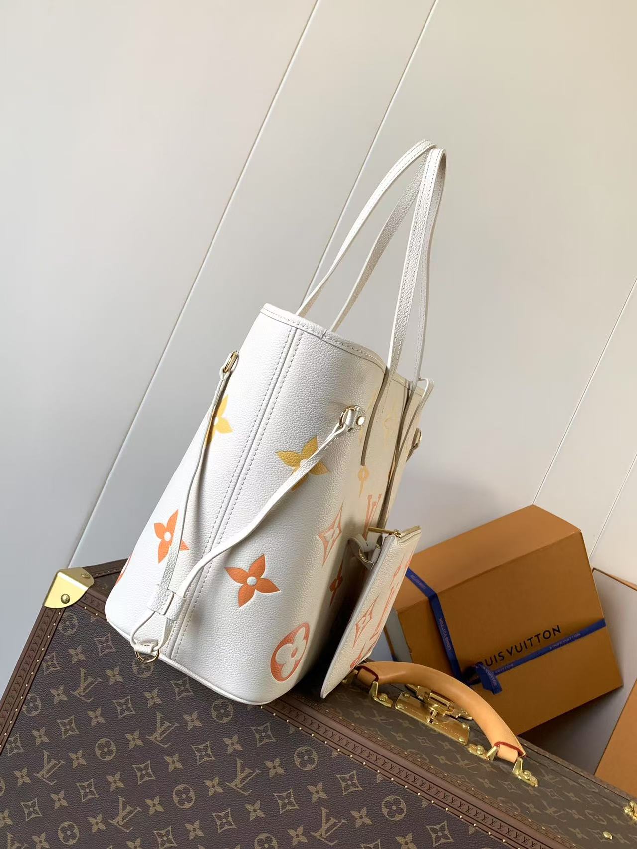 Louis Vuitton NEVERFULL MM Monogram Empreinte M46516 High