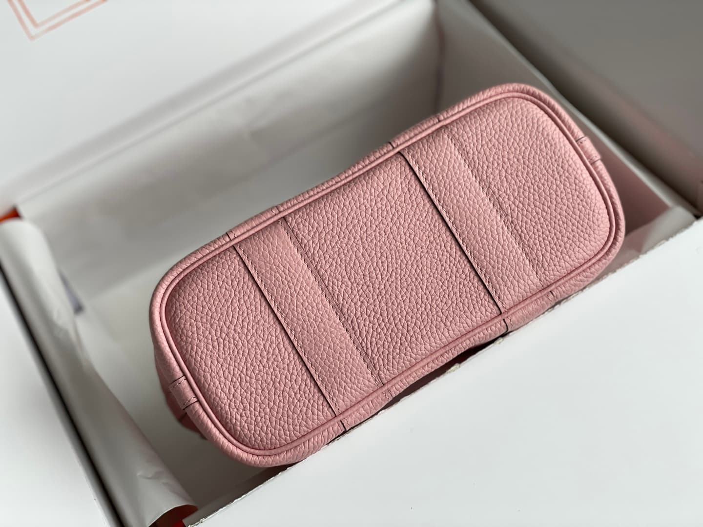 Hermes Garden Party 23 bag in Pink Togo Leather WAX High