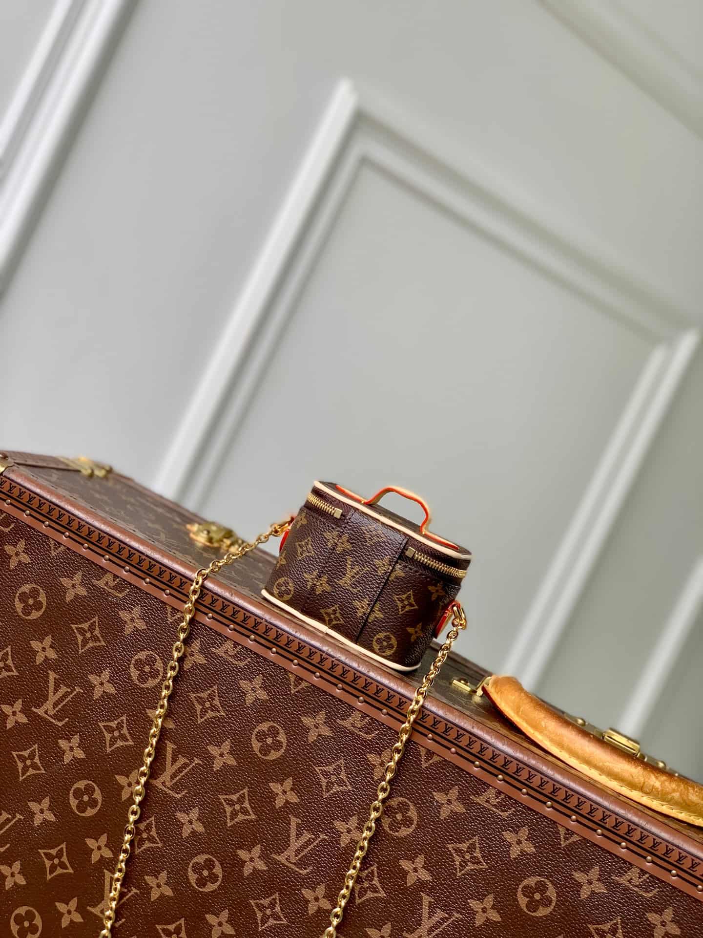 Louis Vuitton Micro Vanity Case Monogram coated canvas M03772 High