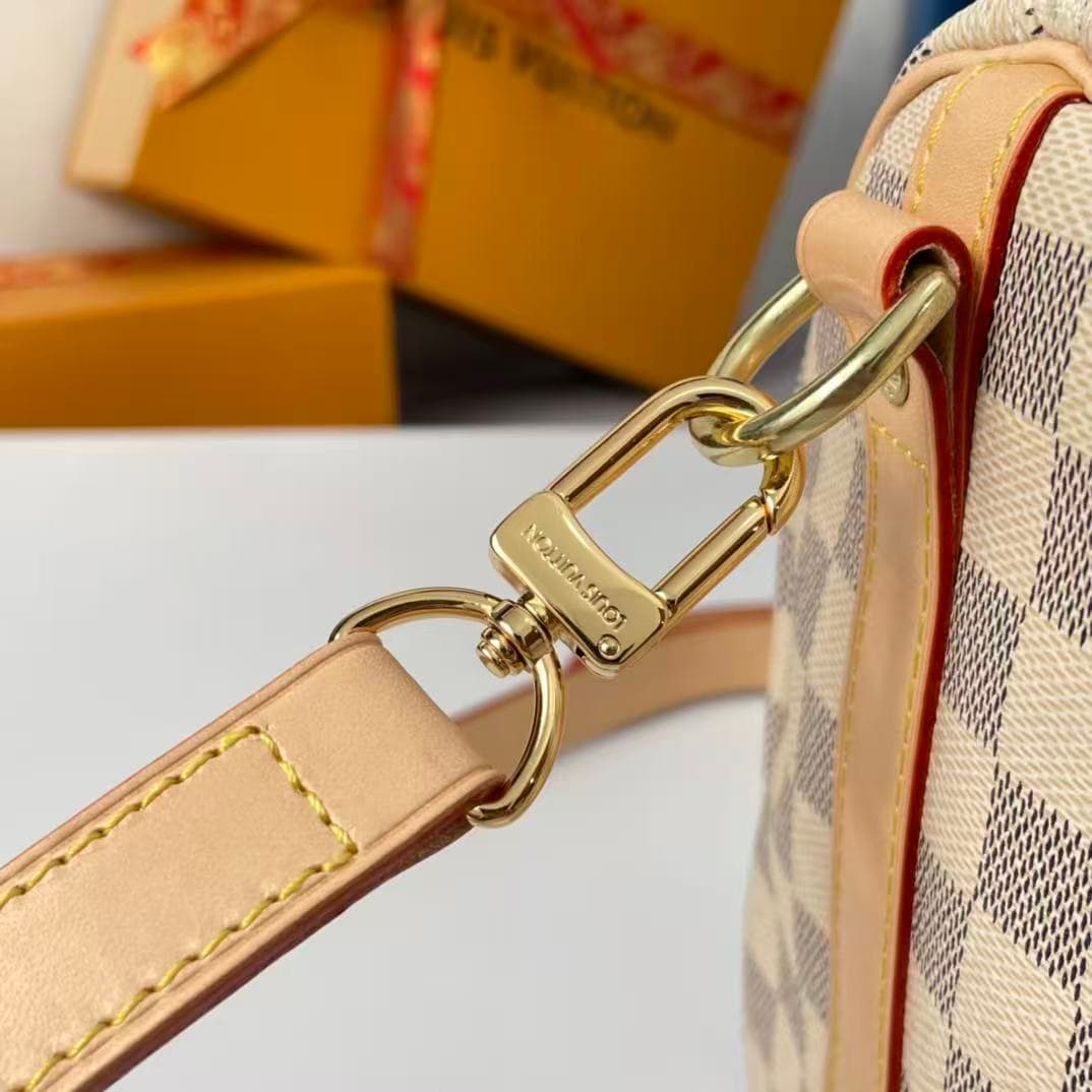Louis Vuitton Speedy Bandoulière 25 Bag Damier Azur N41374 High
