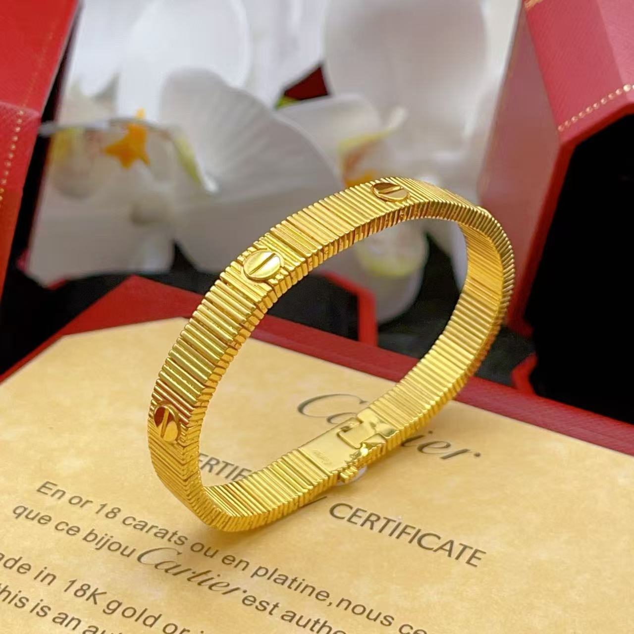 Cartier Love luxury Bracelet brass High