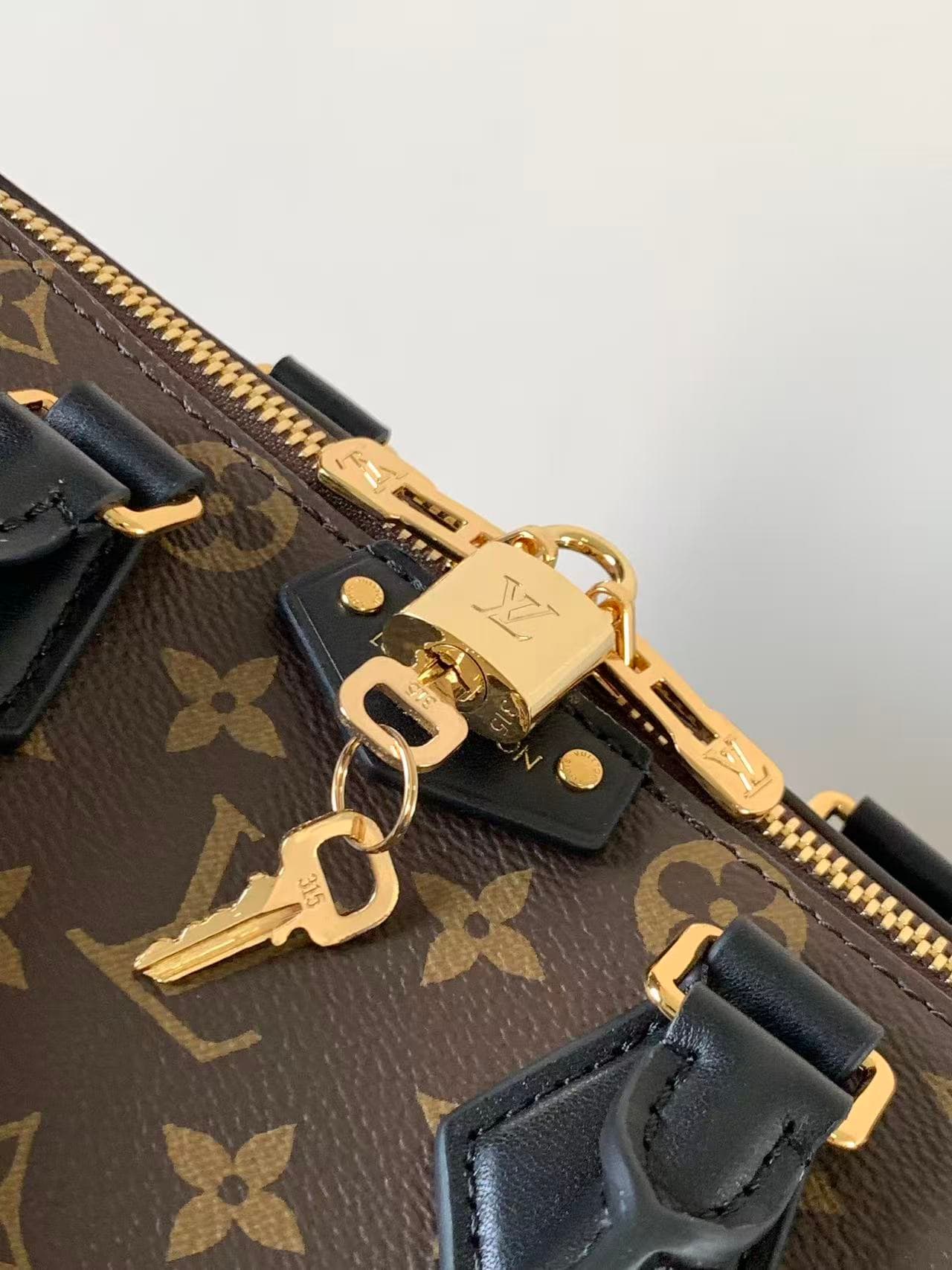 Louis Vuitton Speedy Trunk 25 Monogram Coated canvas M26181 High
