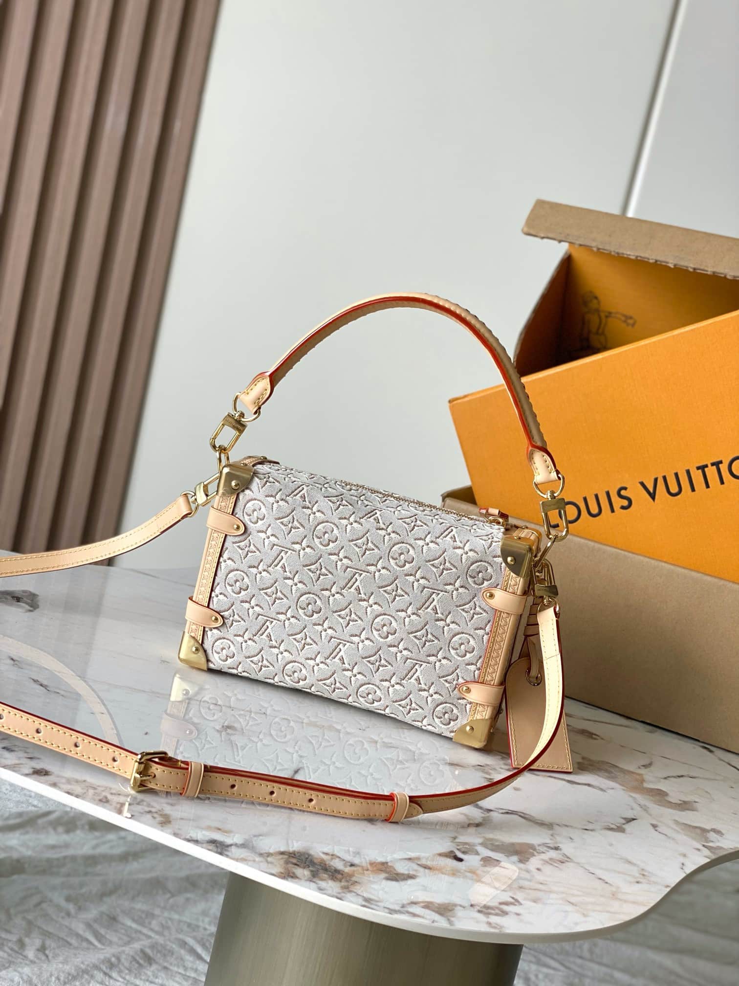 Louis Vuitton Side Trunk MM Monogram Emblème Peuplier M2A145 TOP