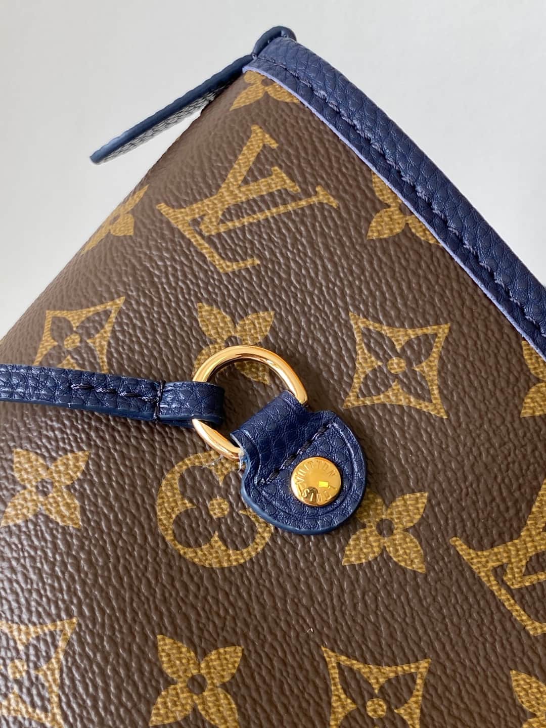 Louis Vuitton Neverfull Inside Out MM Monogram Navy Coated canvas M14994 High