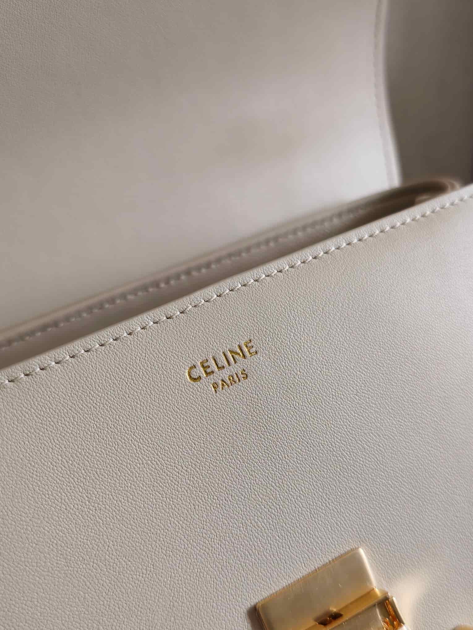 Celine Mini Nino bag in Beige Supple Calfskin High