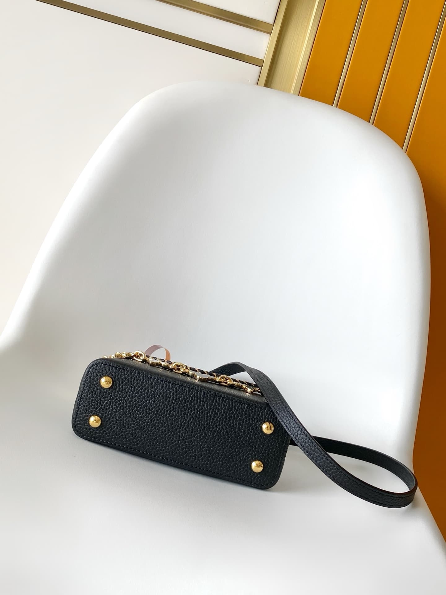 Louis Vuitton Capucines BB Capucines Black Taurillon Leather M29608 TOP