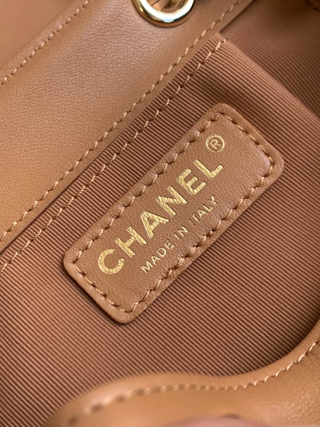 Chanel Medium Quilted Duma Backpack Lambskin AS3618 Brown A