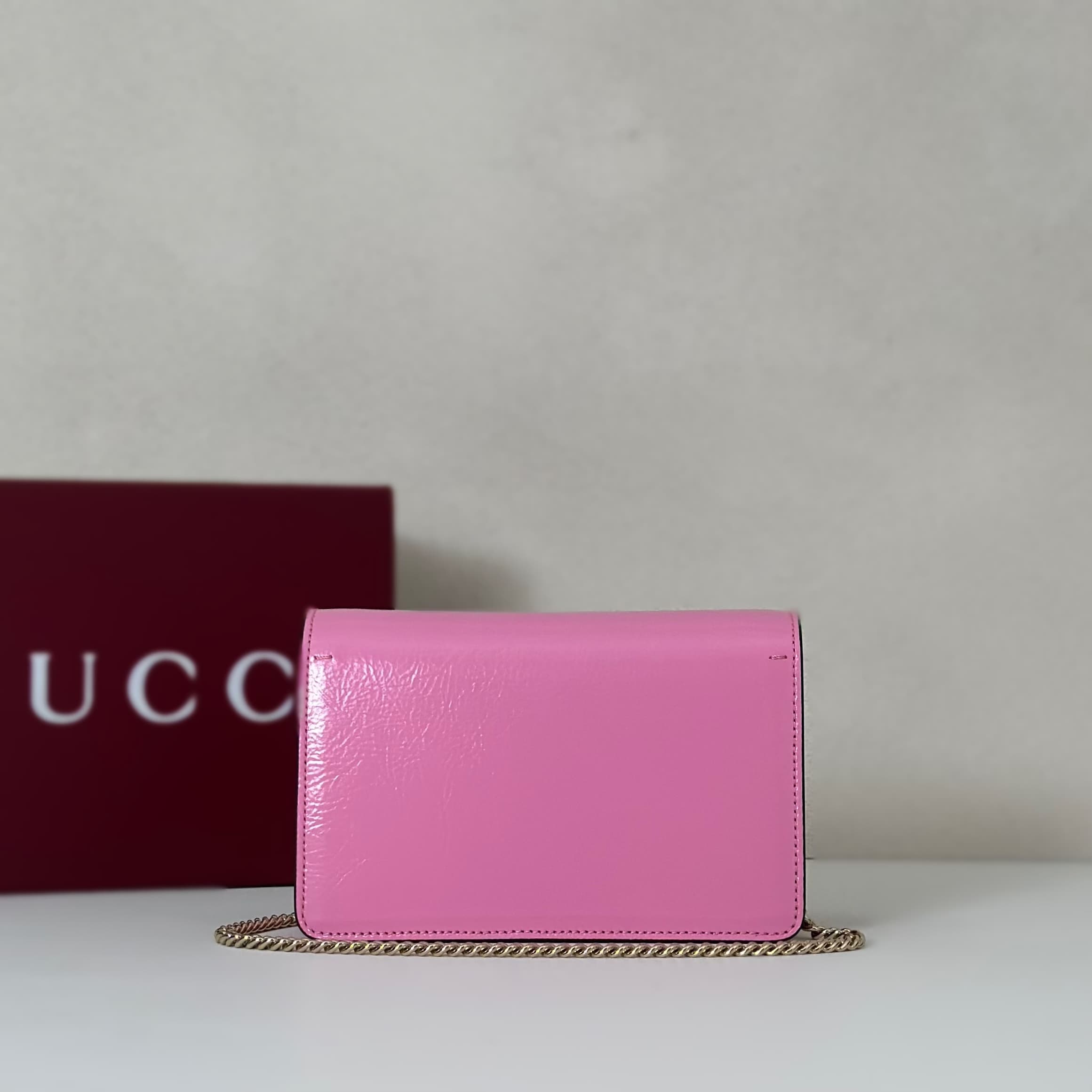 DIONYSUS MINI SHOULDER BAG 837370 Pink leather High