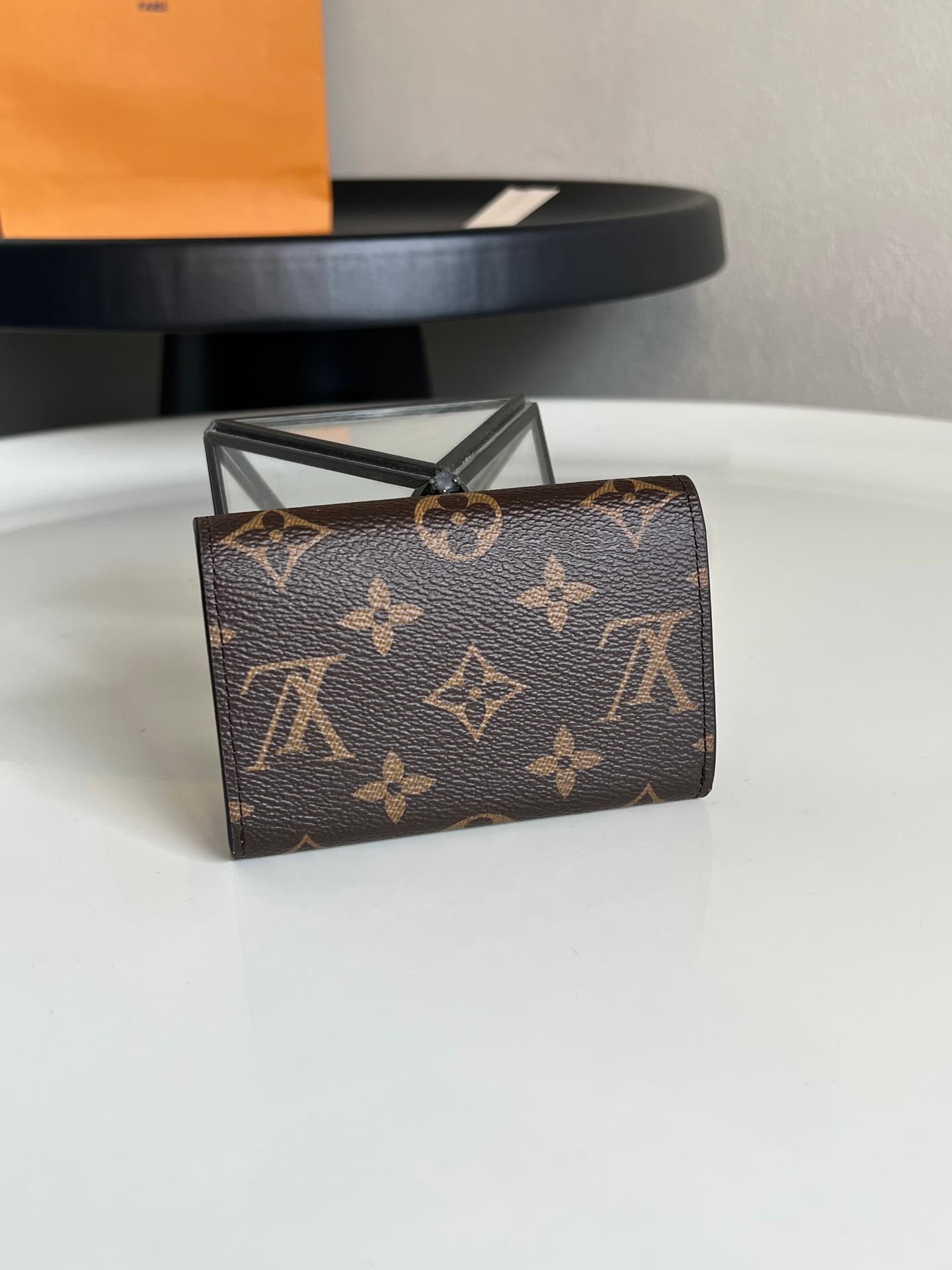 Louis Vuitton Monogram Canvas & Leather Rosalie Coin Purse M62361 Rose Red High