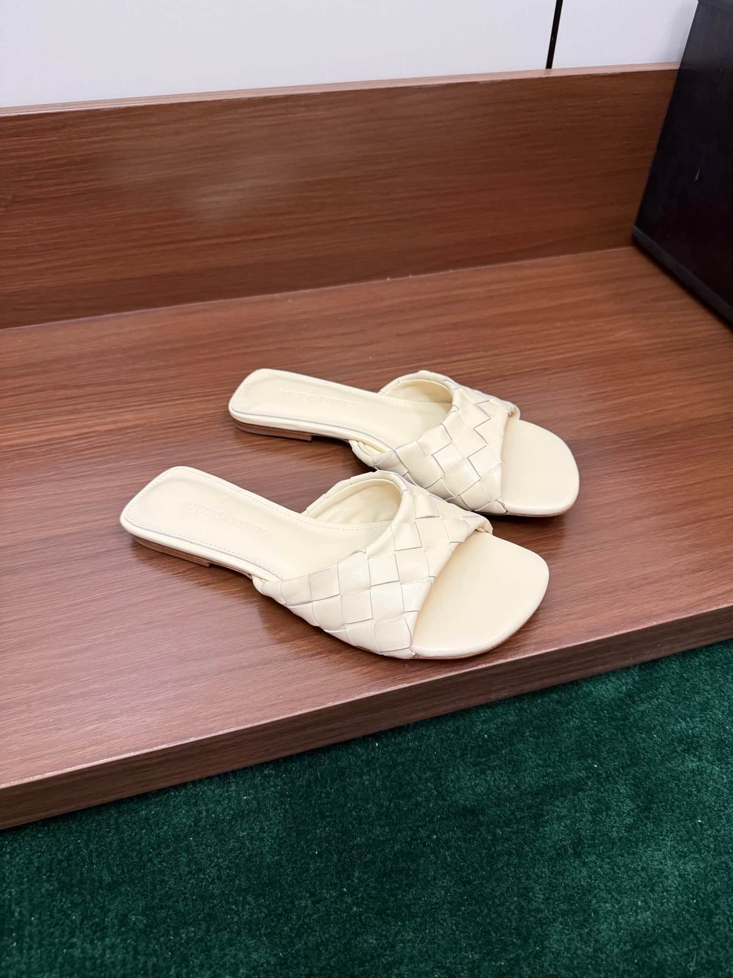 Bottega Veneta Livia Flat Mules Women
