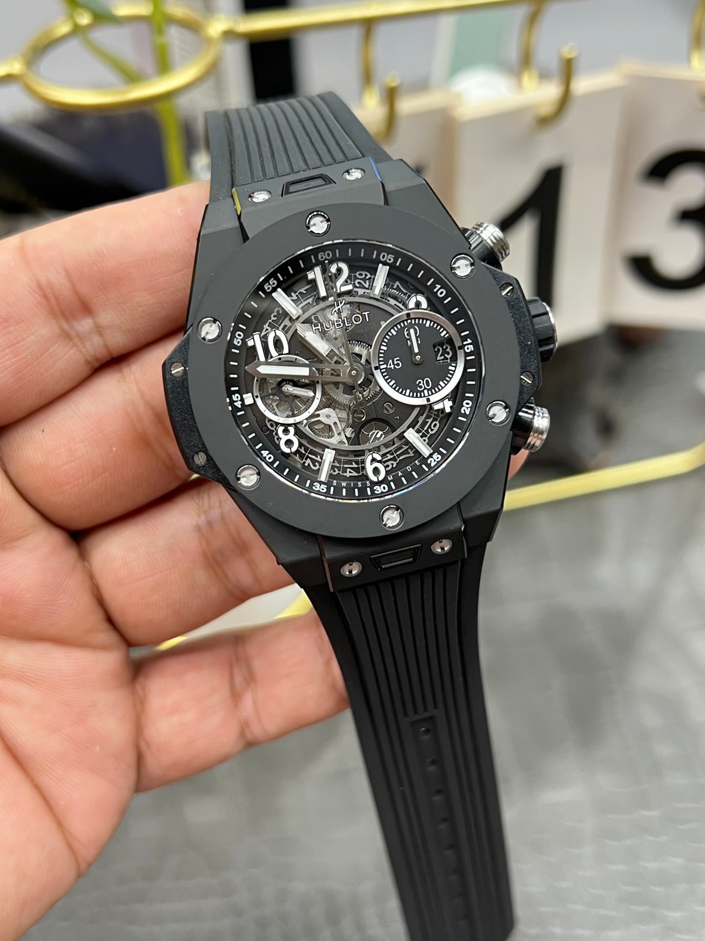 Hublot Big Bang Unico Black Magic Watch TOP